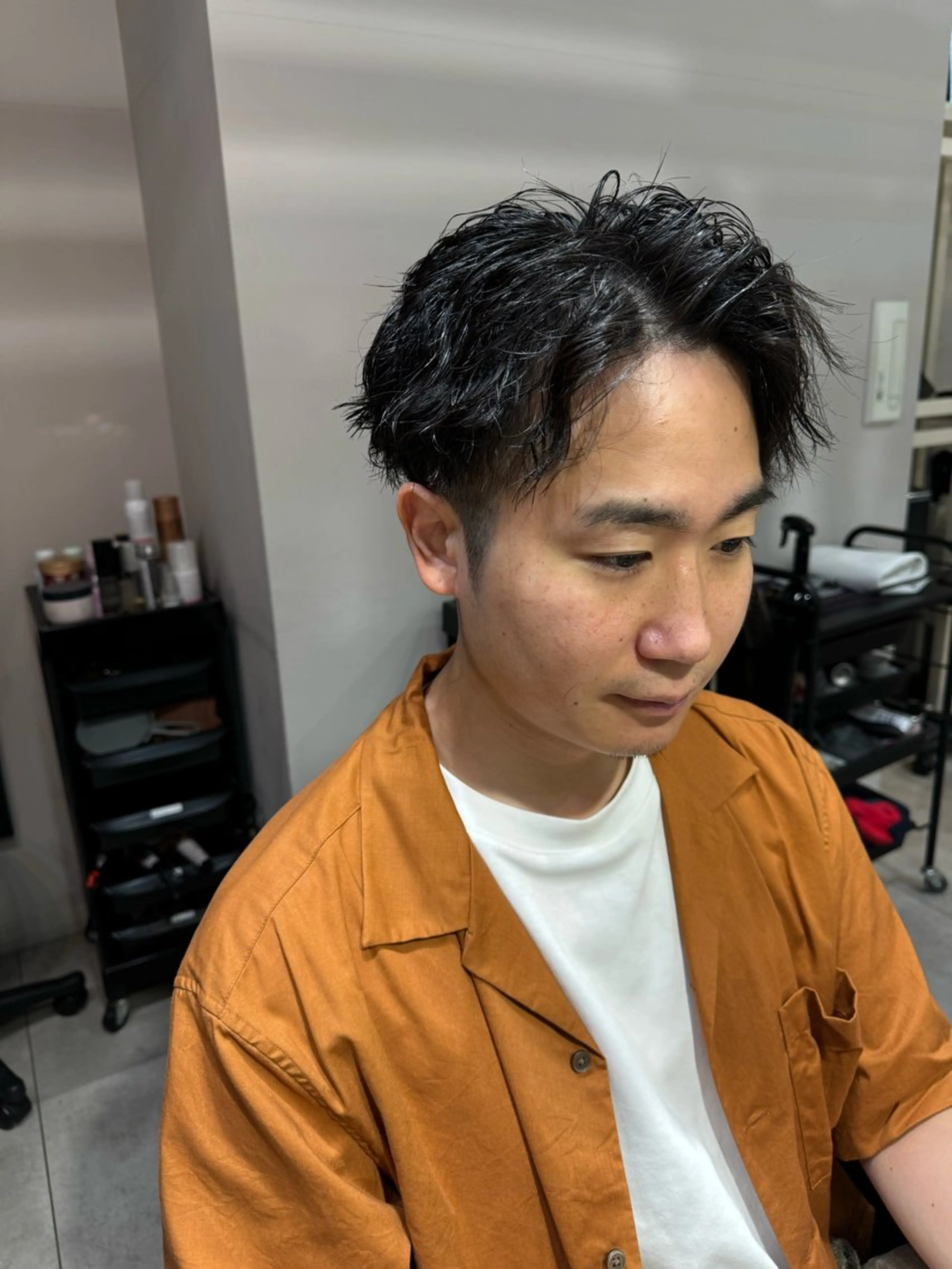 ショート メンズ カット パーマ トリートメント 似合う髪型が 分からない方へのヘアスタイル