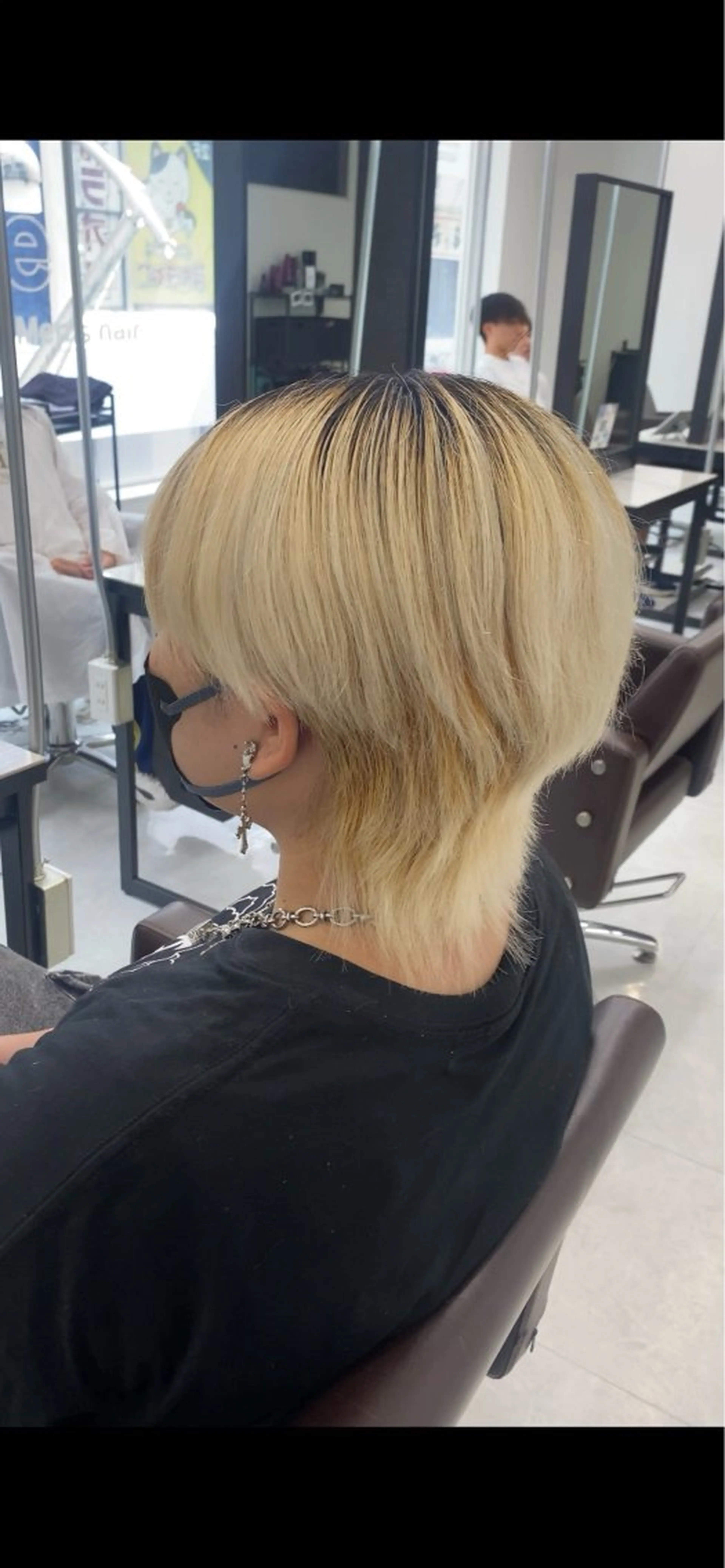 ミディアム メンズ ウルフ/毛流れ/ アイロン風/AOTOのヘアスタイル