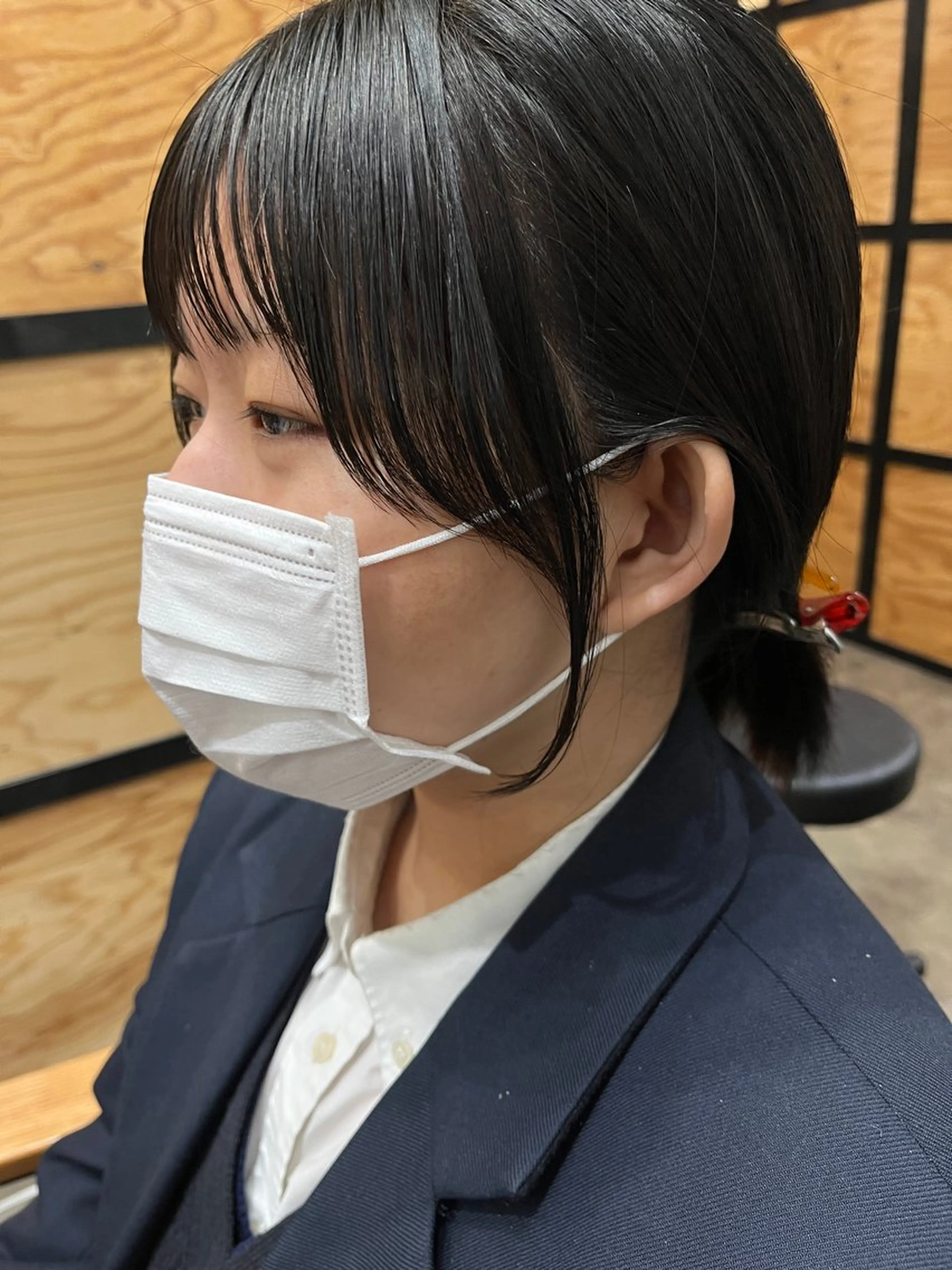 セミロング 久木原 ゆりのヘアスタイル