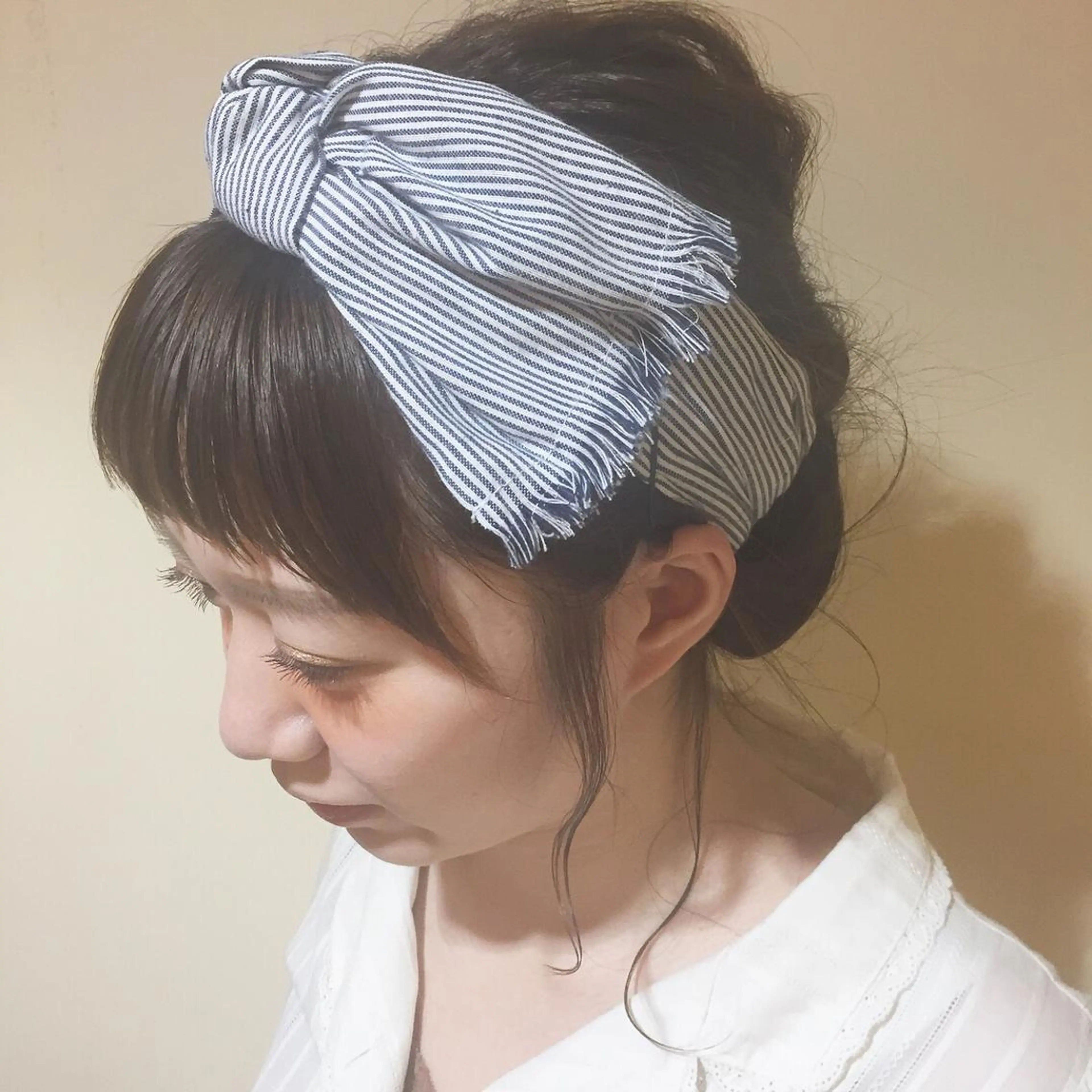 ミディアム ヘアアレンジ 加藤 綾華のヘアスタイル