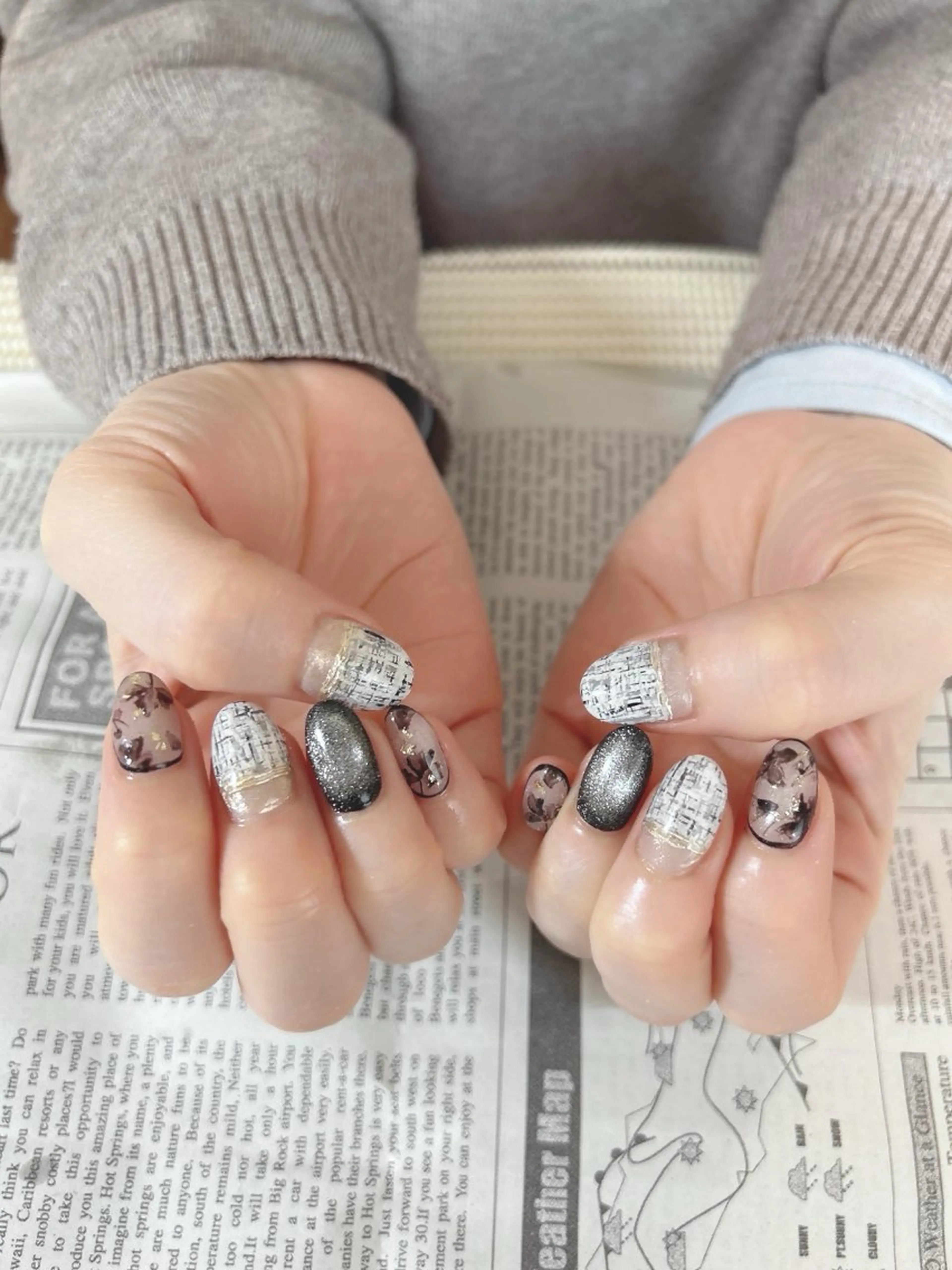 ネイル ハンドネイル ハンドケア 森山 舞のネイルデザイン