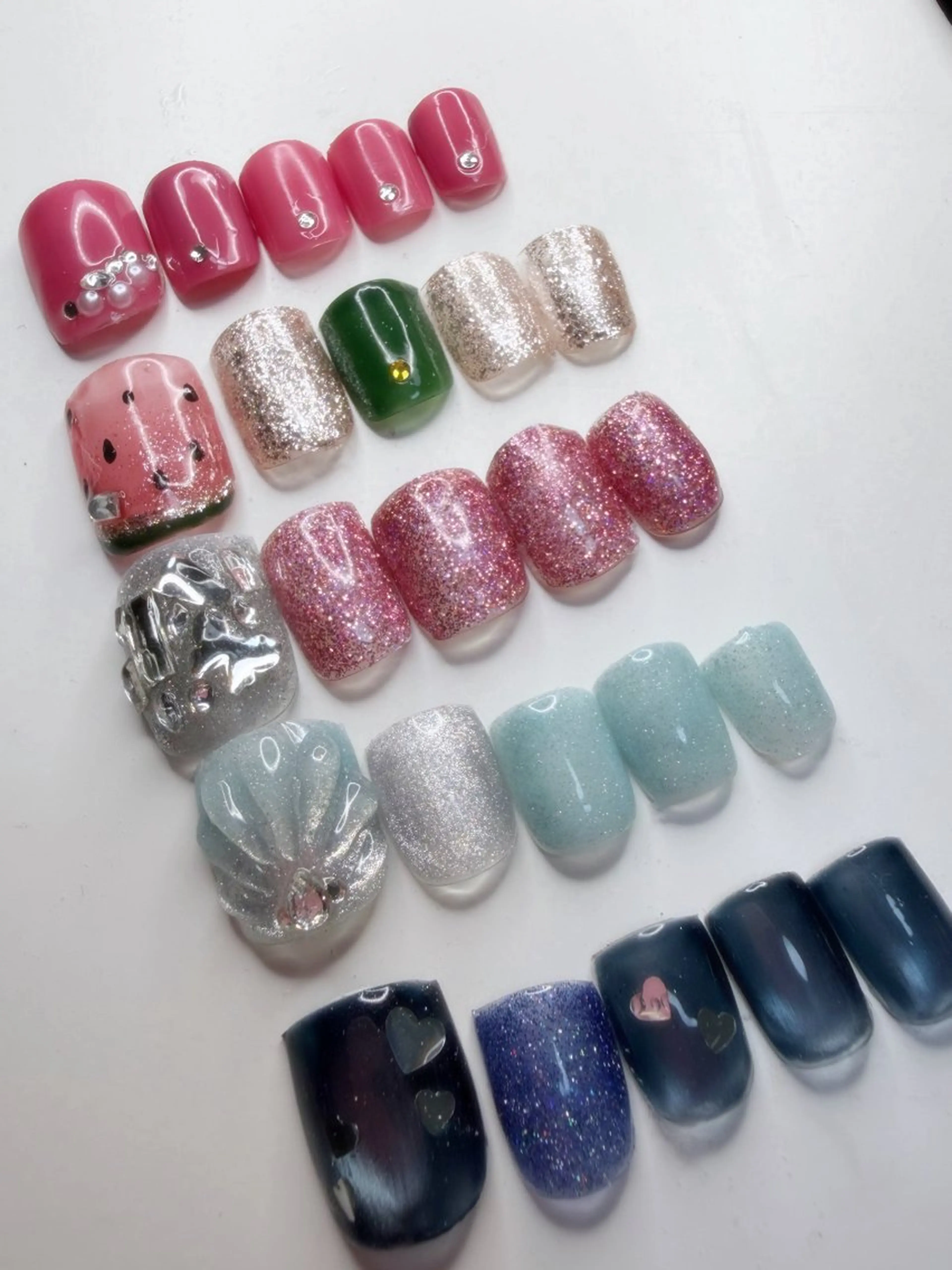ショート フットネイル soin.nail aiのネイルデザイン