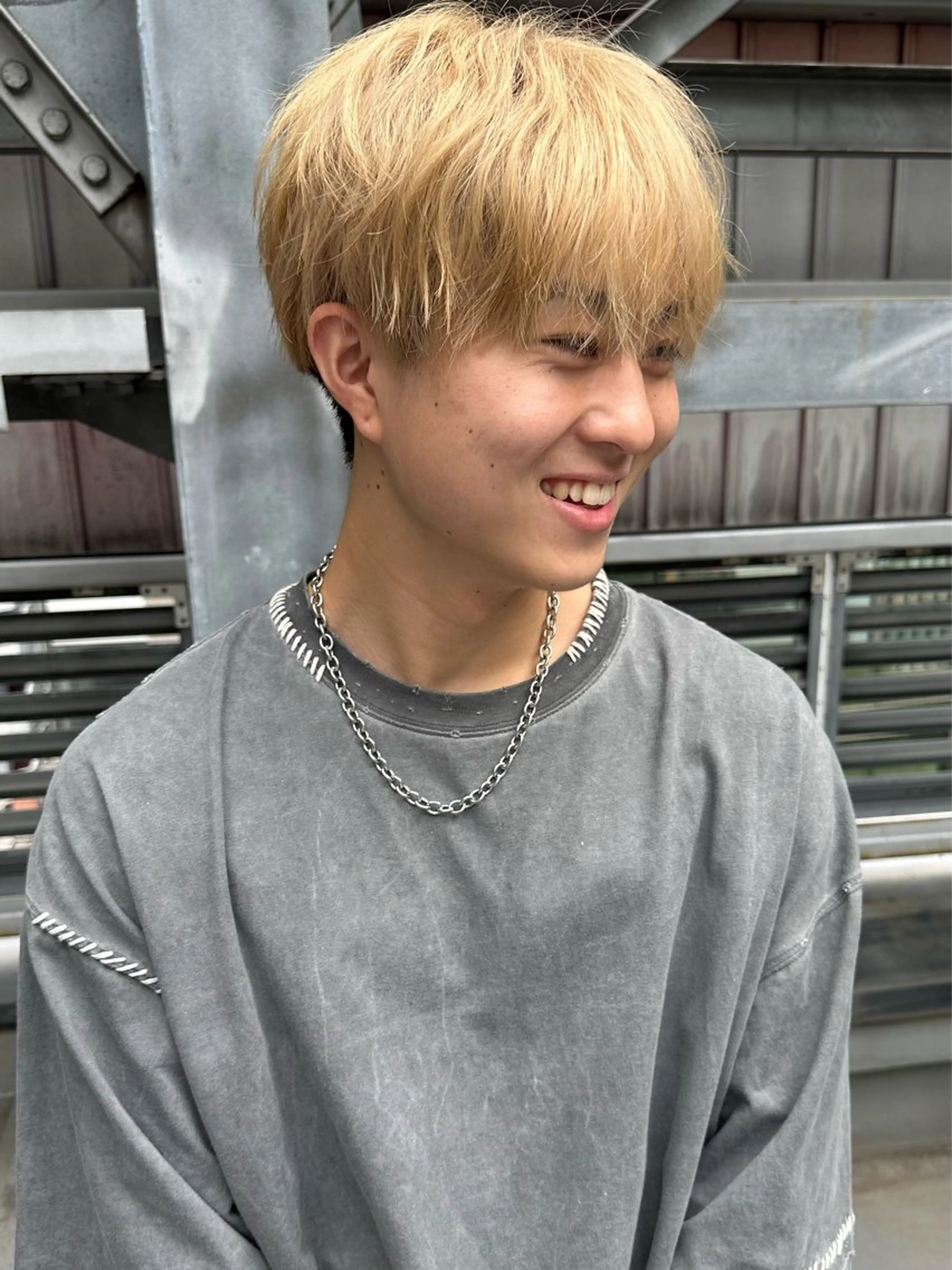 メンズ メンズ特化美容師/ パーマ/波巻き/陸翔のヘアスタイル