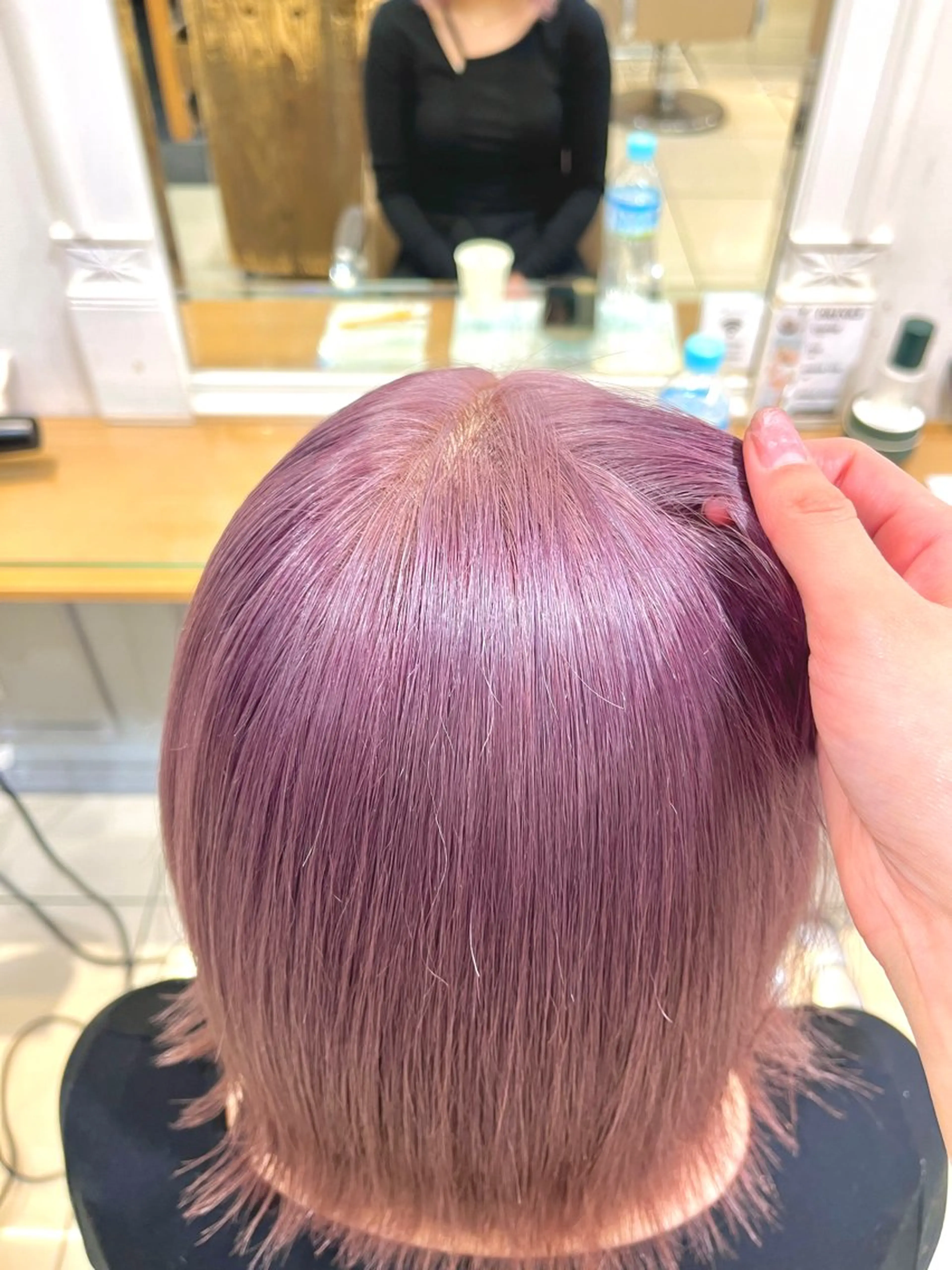 カラー アッシュ ピンクカラー メンズパーマ/ 横浜/佐藤桃香 🦥のヘアスタイル