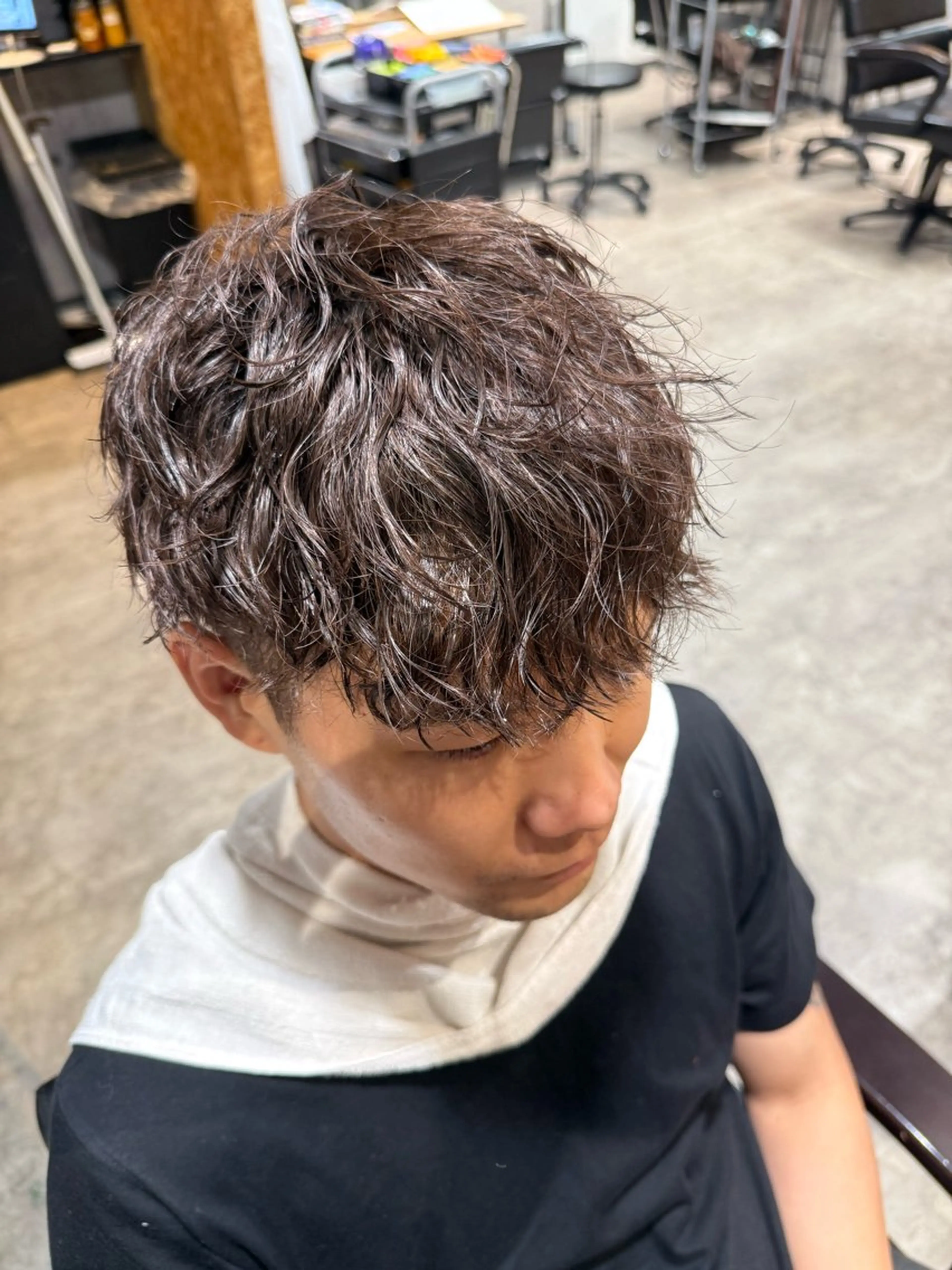 ショート 海老澤 玲二のヘアスタイル