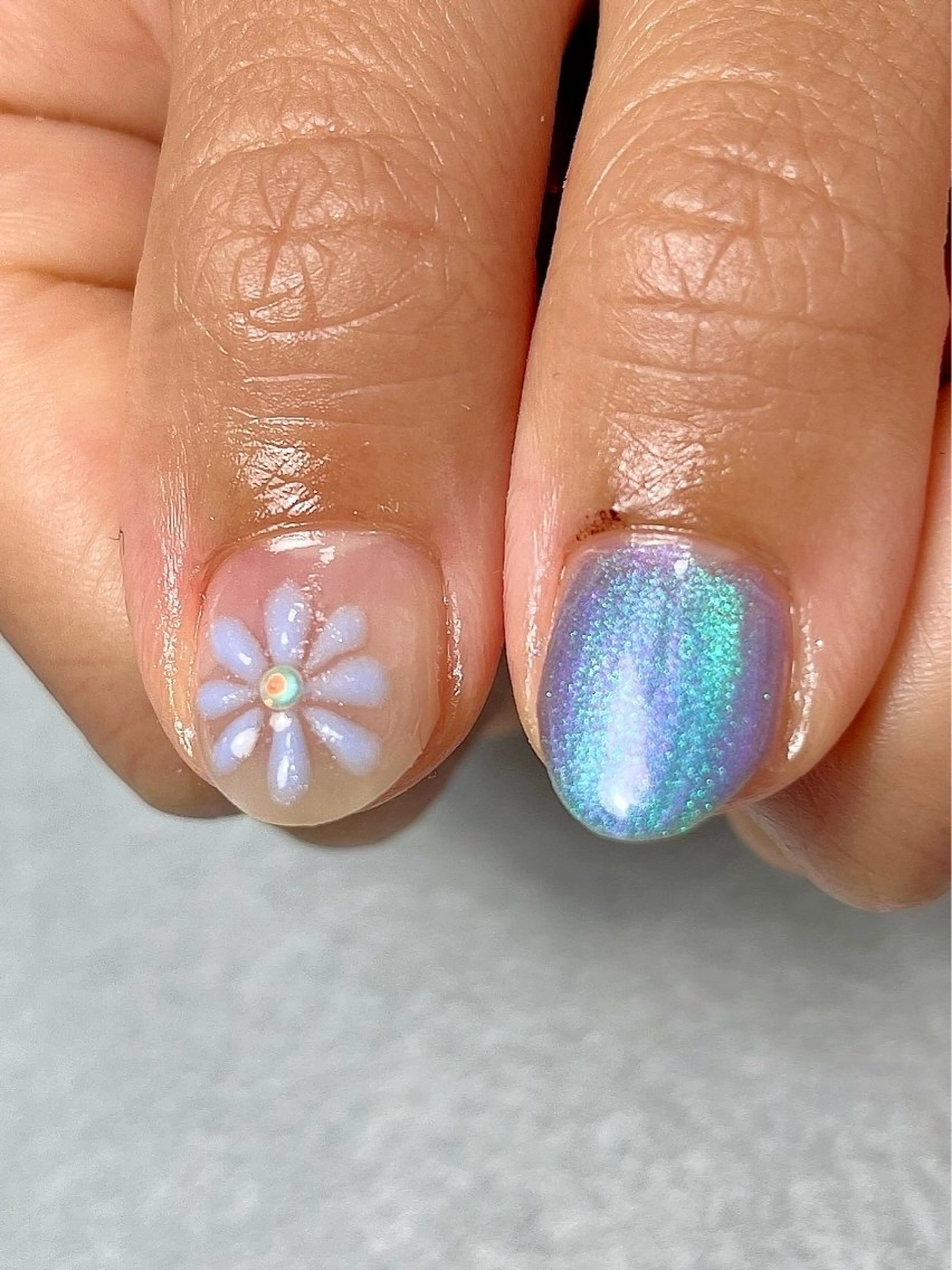 ネイル ハンドネイル tsumeya ゆるかわ手描きネイルのネイルデザイン