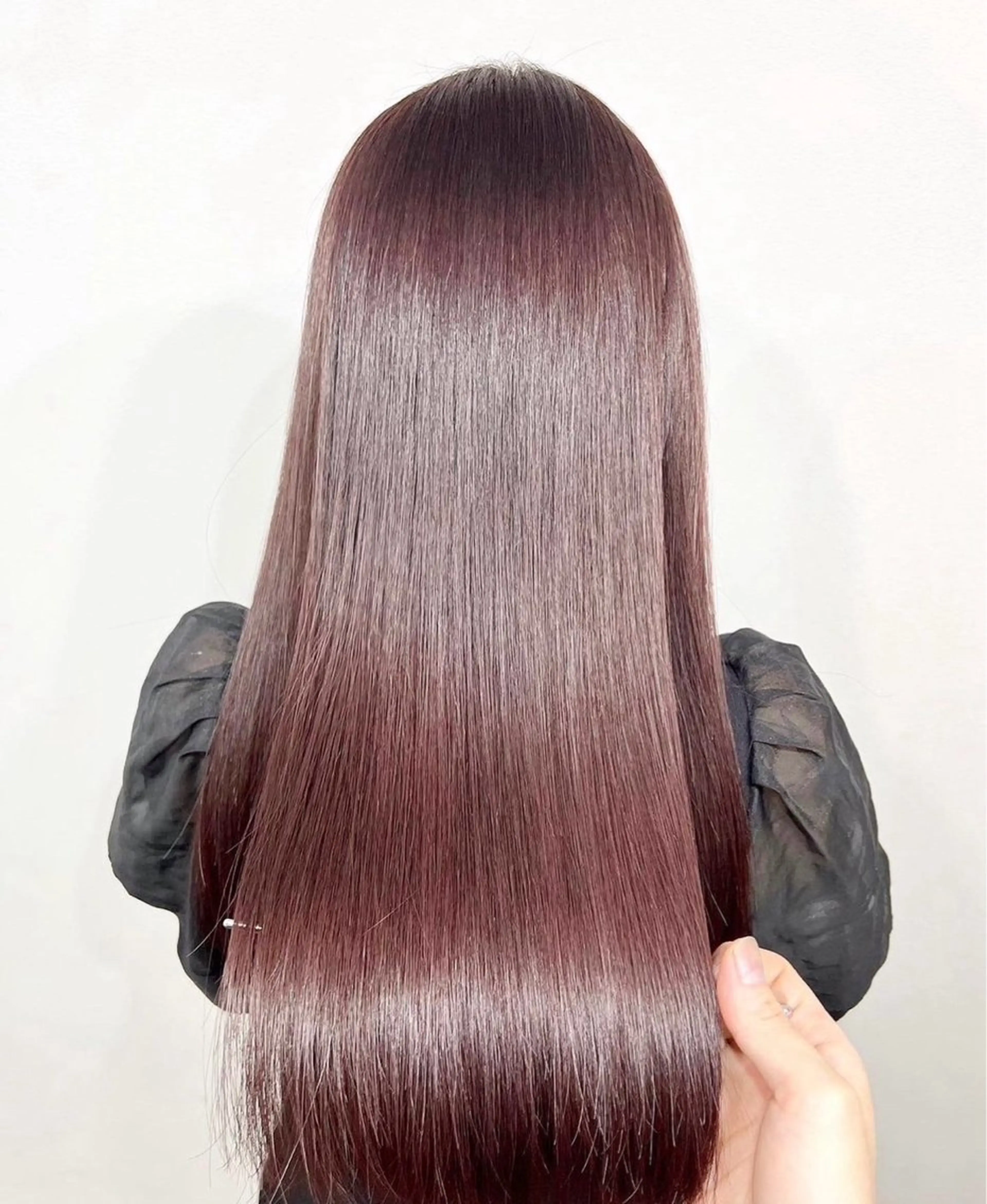 ロング カラー ブリーチ ブリーチなしカラー 髪質改善 神戸ボブ✂️ ioe三宮/田 伸佳のヘアスタイル