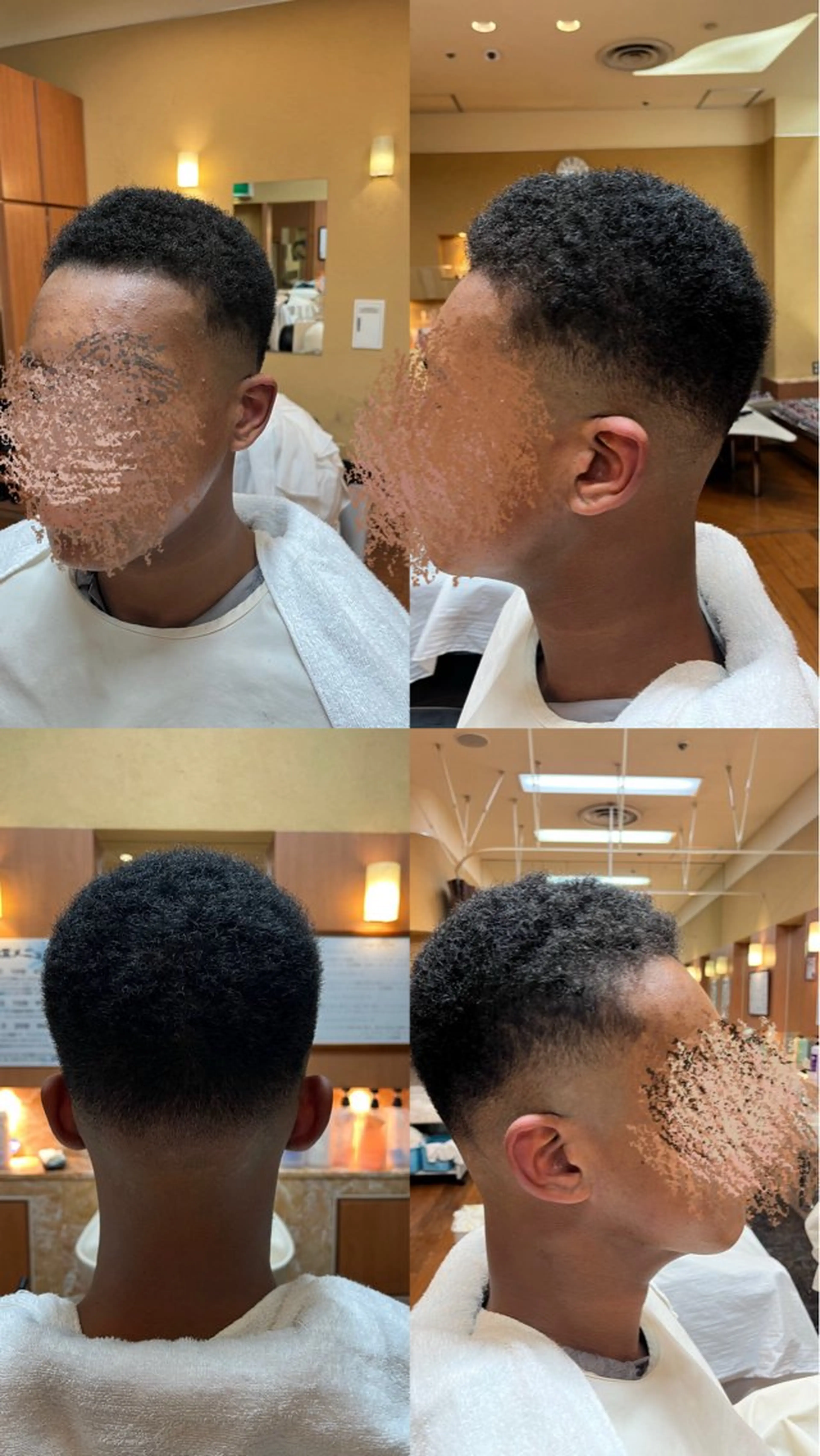 メンズカット➕シャンプー➕セット（眉カット⭕️）フェードスタイルの写真