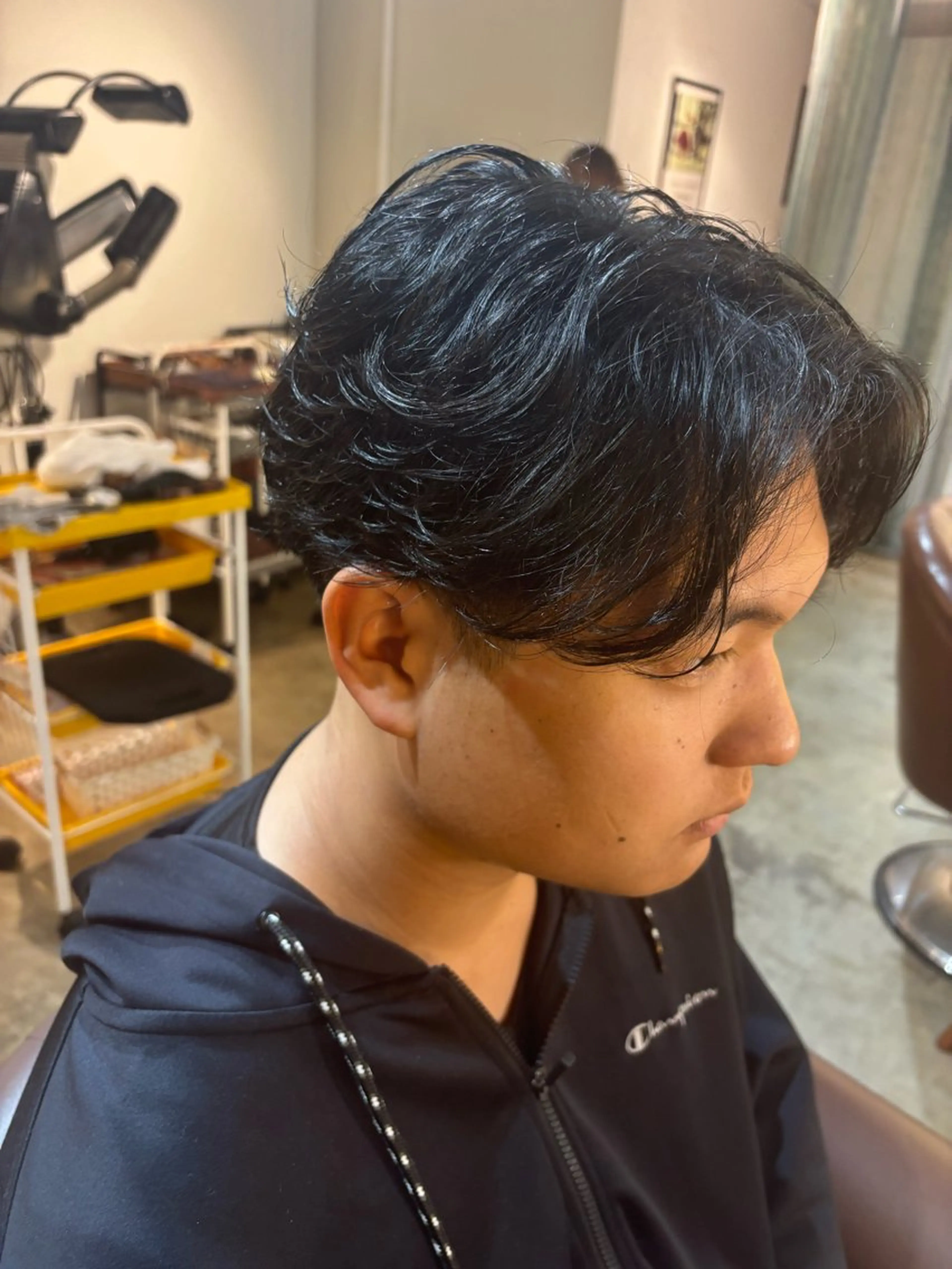 メンズ カット 🌀メンズパーマ🌀 平川海夢のヘアスタイル