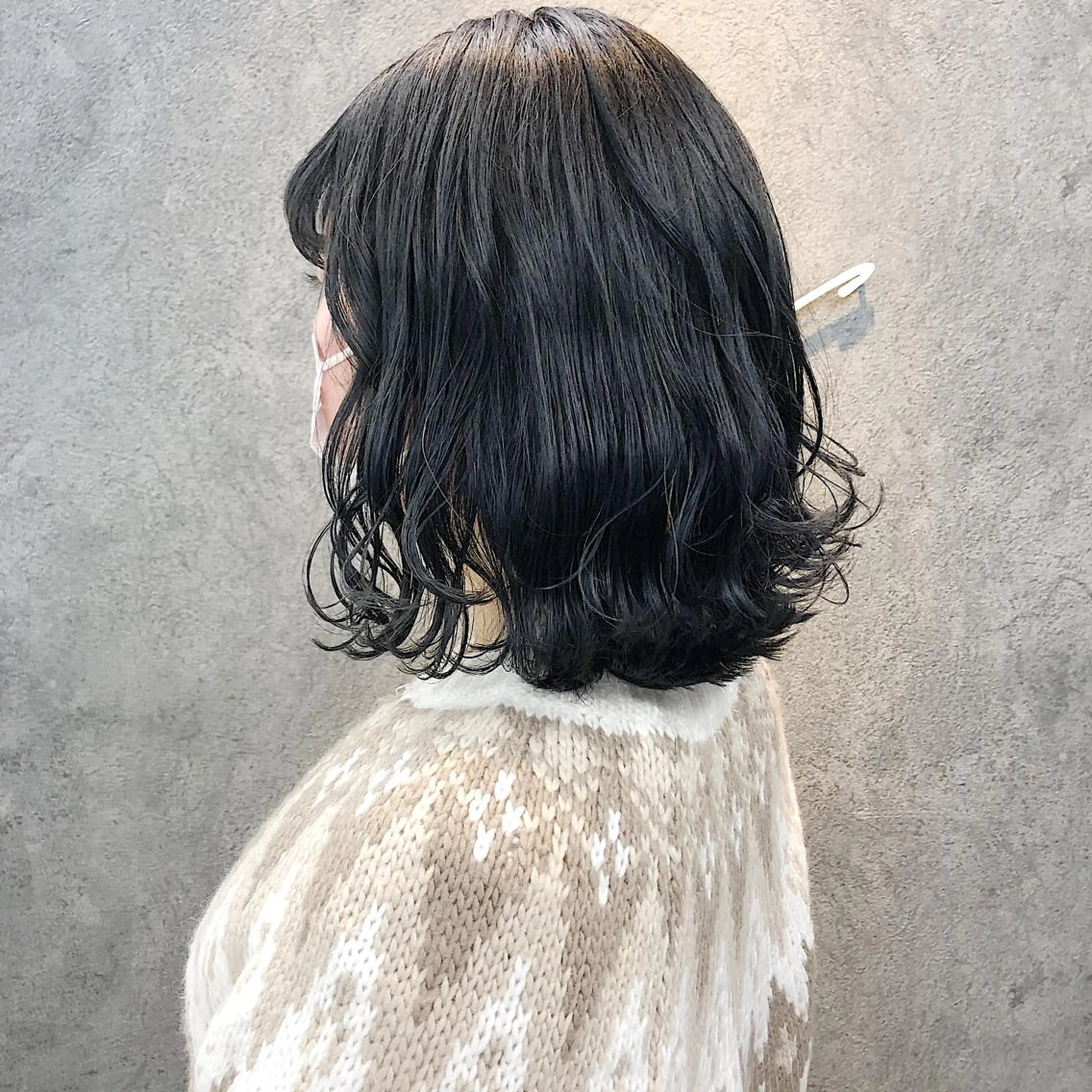 ミディアム カット ヘアカラー トリートメント 所渉/韓国レイヤー /ウルフカットのヘアスタイル