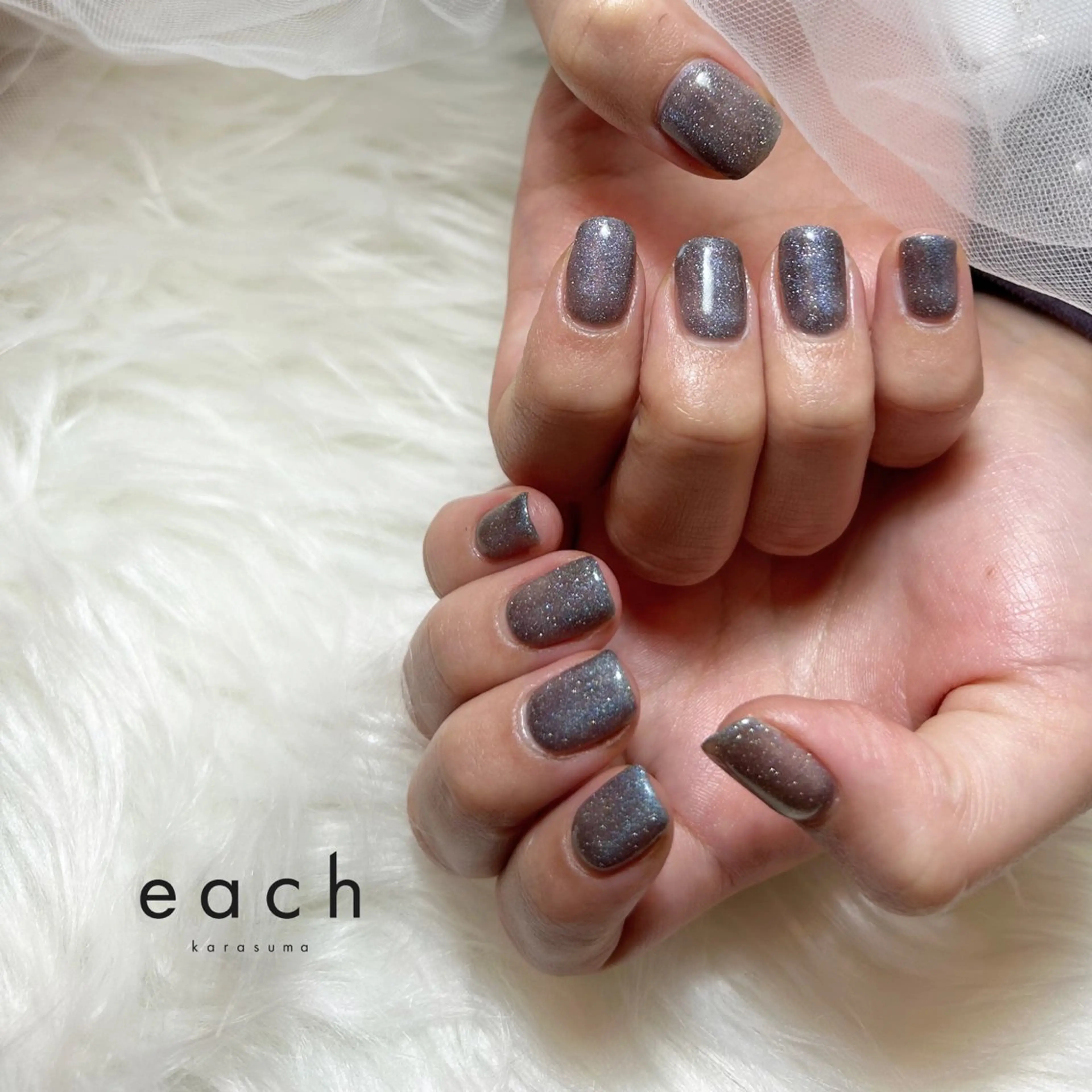 ネイル マグネットネイル ハンドネイル filon nail kanako🕊のネイルデザイン