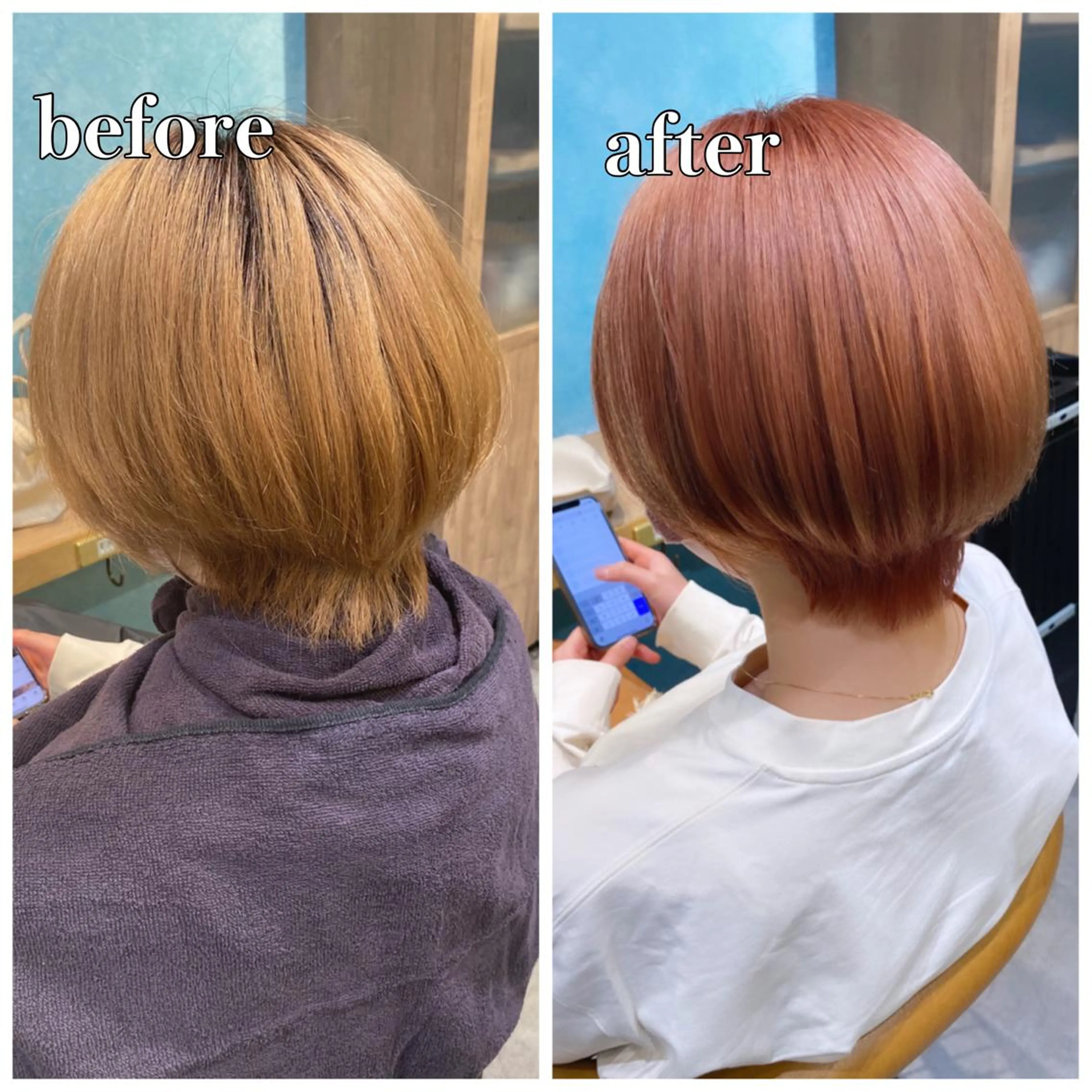 ショート カラー 🌈ブリーチ特化🌈 MINATOのヘアスタイル