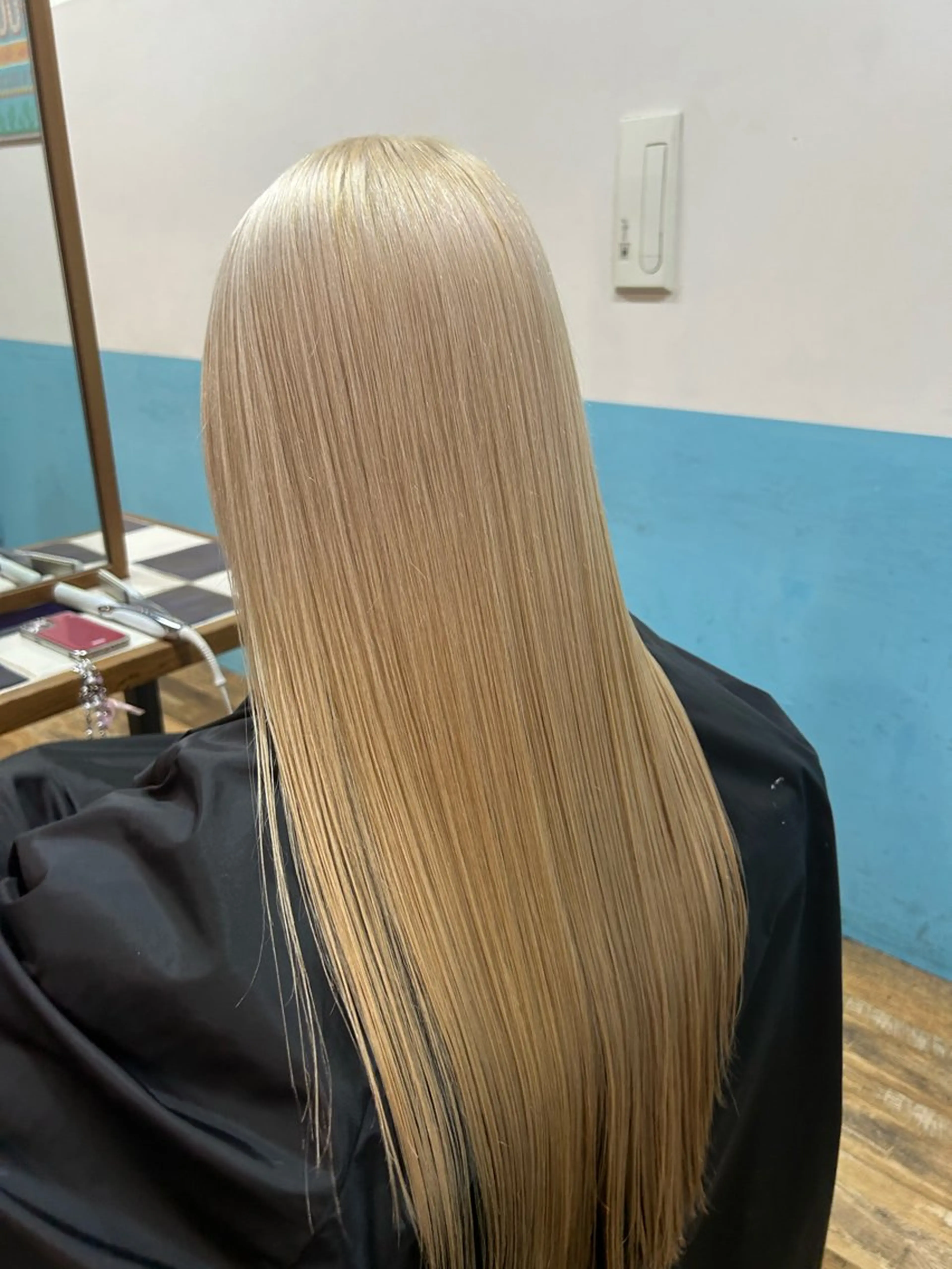 ロング カラー ヘアカラー トリートメント 💖カラー/ブリーチ 💖あつやのヘアスタイル