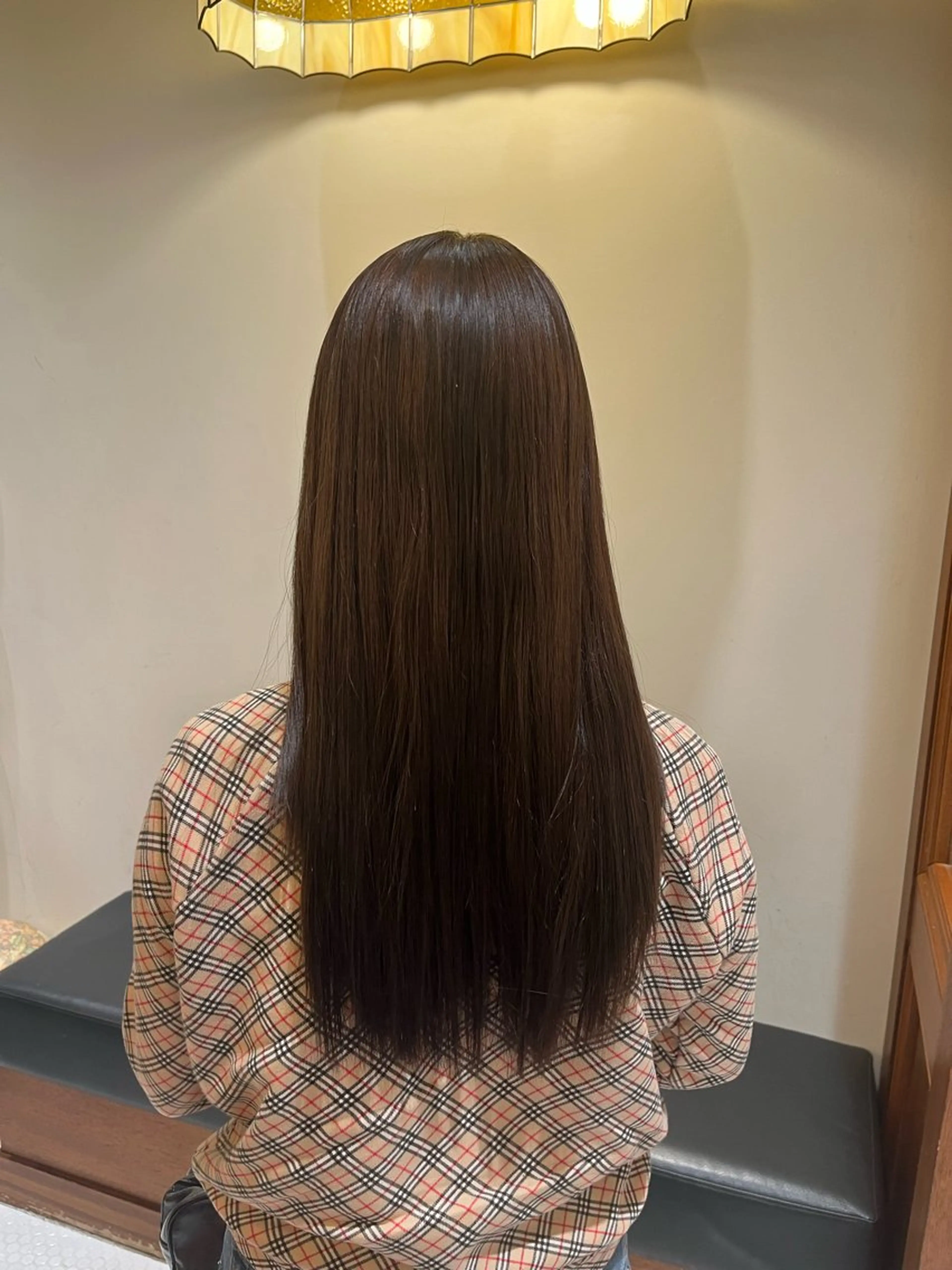 ロング カラー mana/艶カラー /酸性ストレートのヘアスタイル