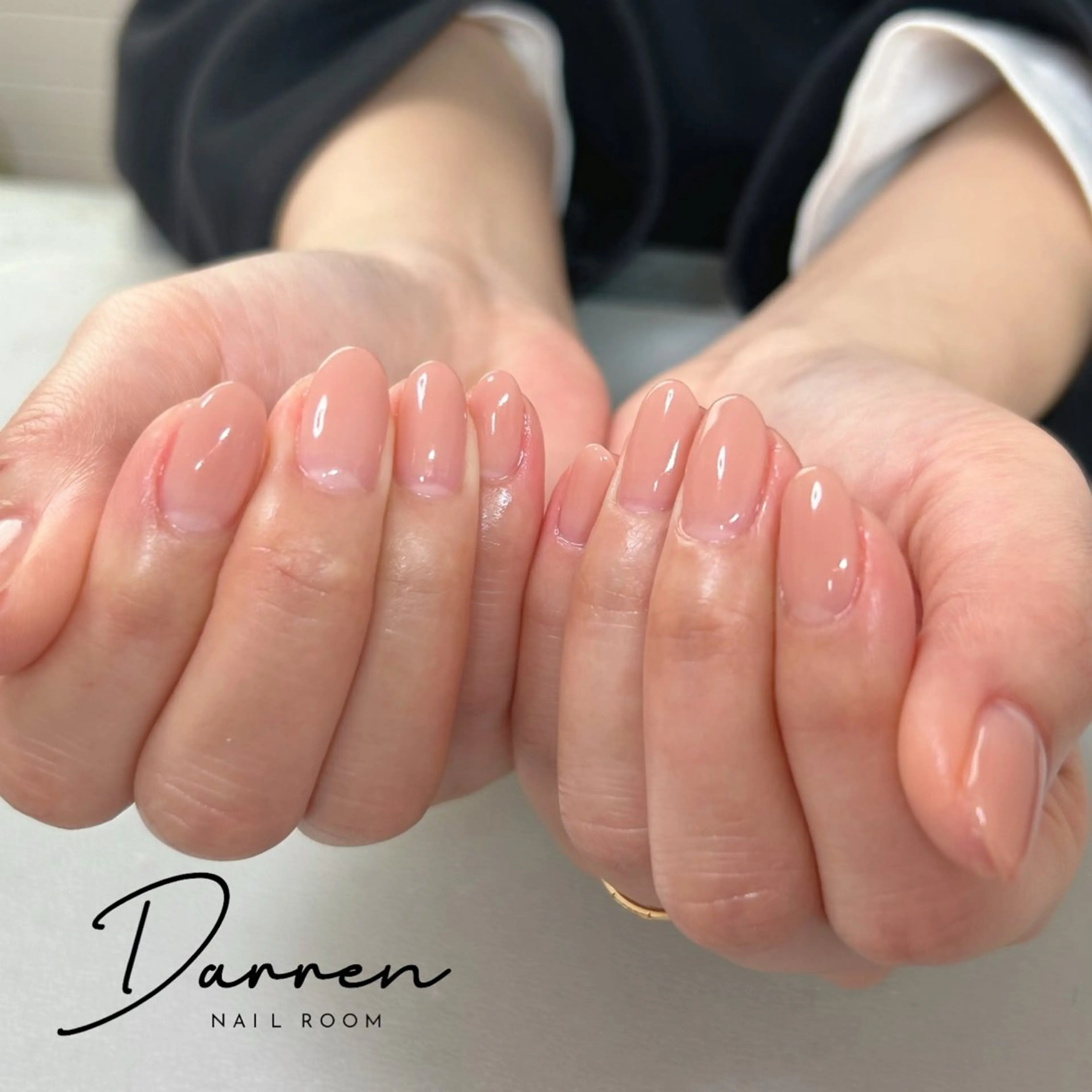 ネイル ワンカラーネイル シンプルネイル Darren リサのネイルデザイン