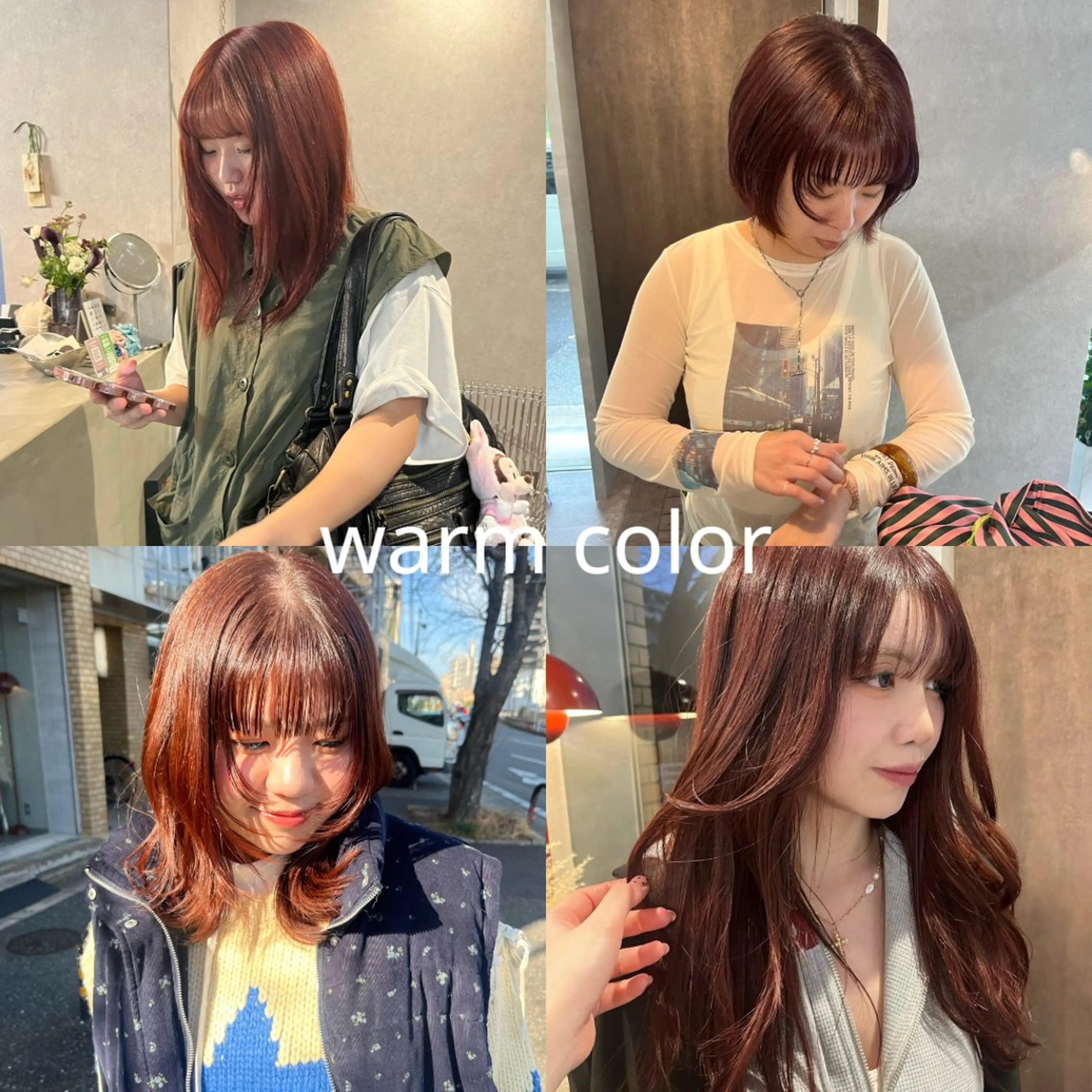 ミディアム カラー カット ヘアカラー トリートメント yuumi/大濠🪷 顔周り/ハイトーンのヘアスタイル