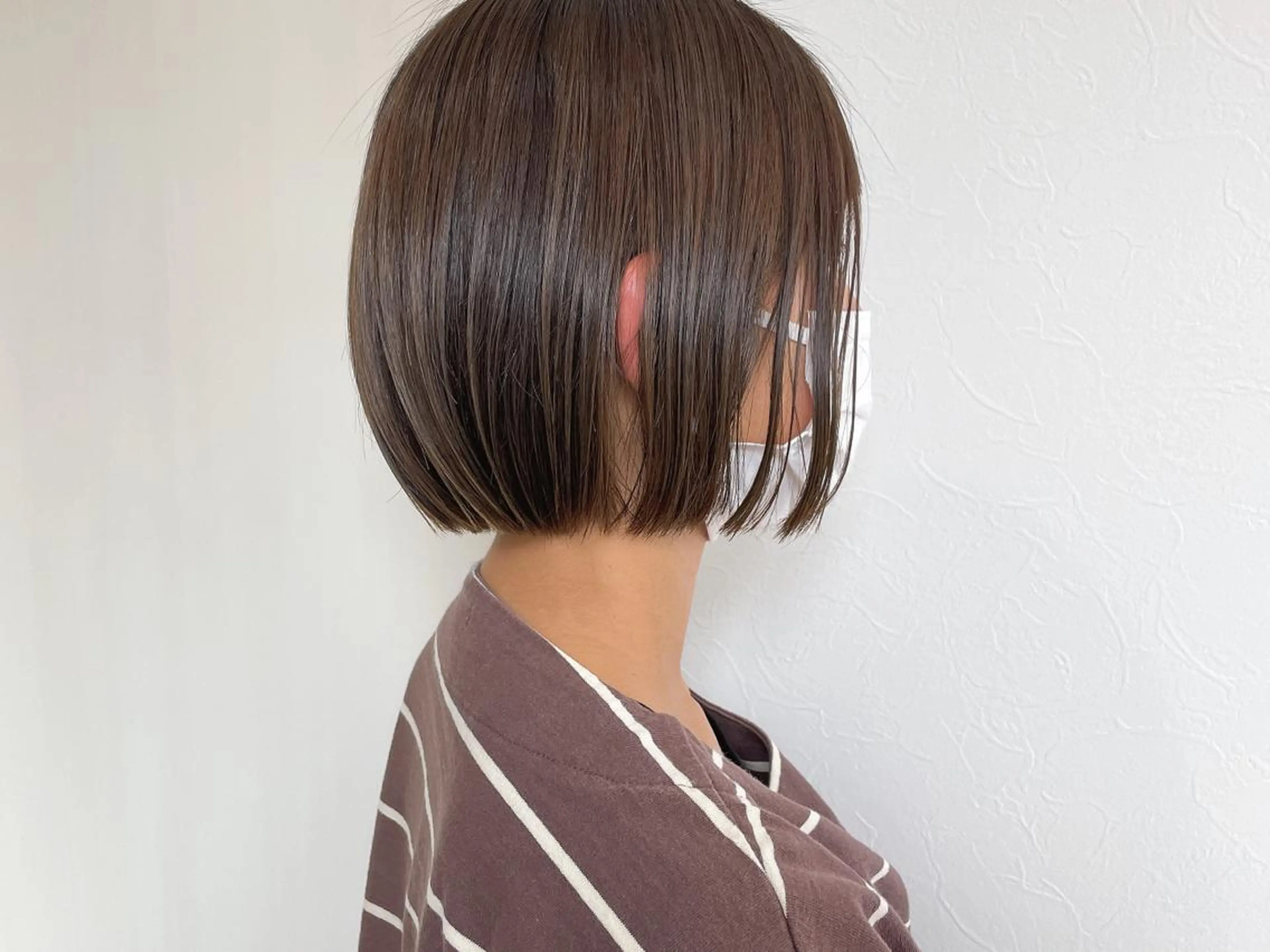 ショート カラー ボブ キノシタ マユのヘアスタイル