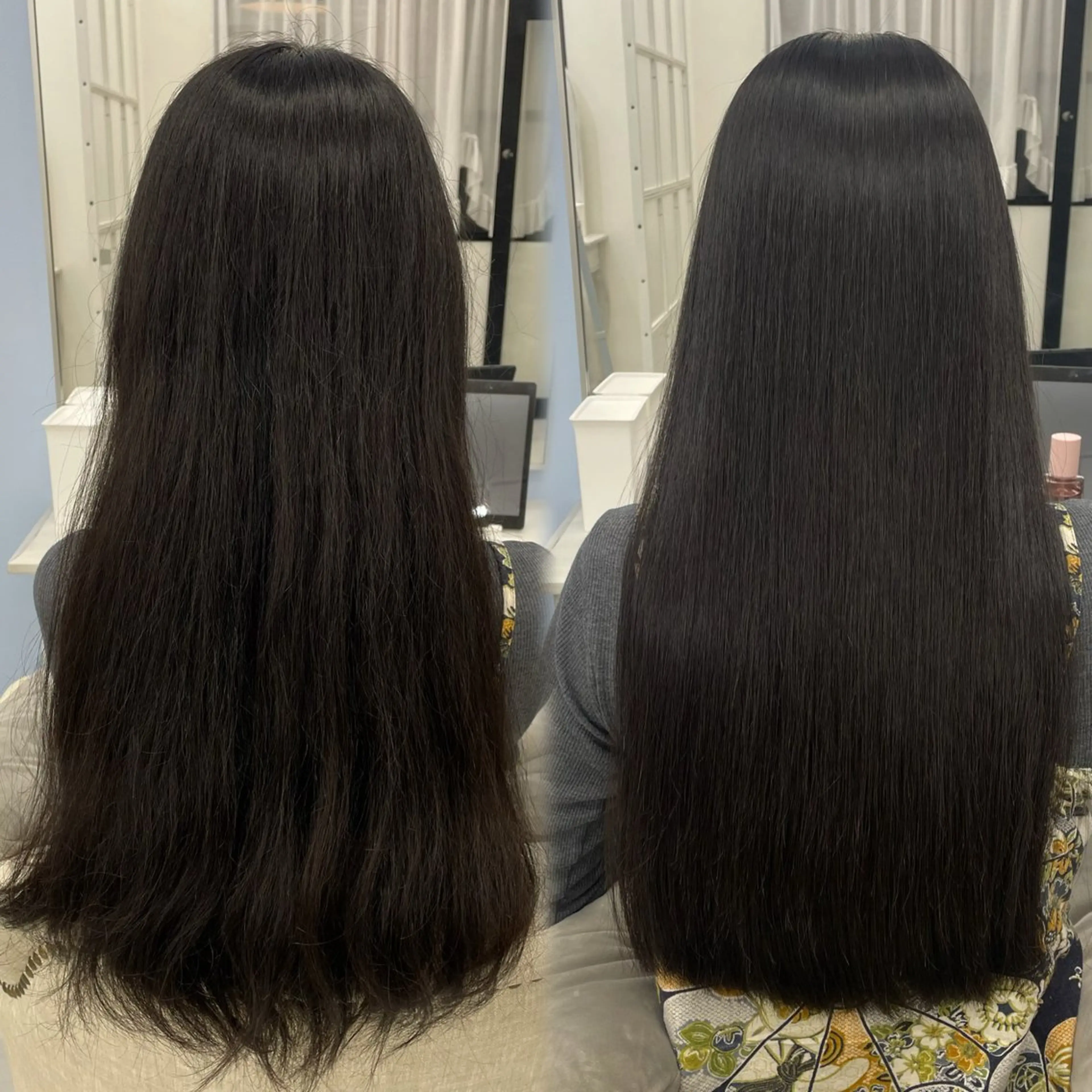 ロング カット 縮毛矯正 トリートメント 髪質改善矯正/カラー /吉祥寺 mariのヘアスタイル