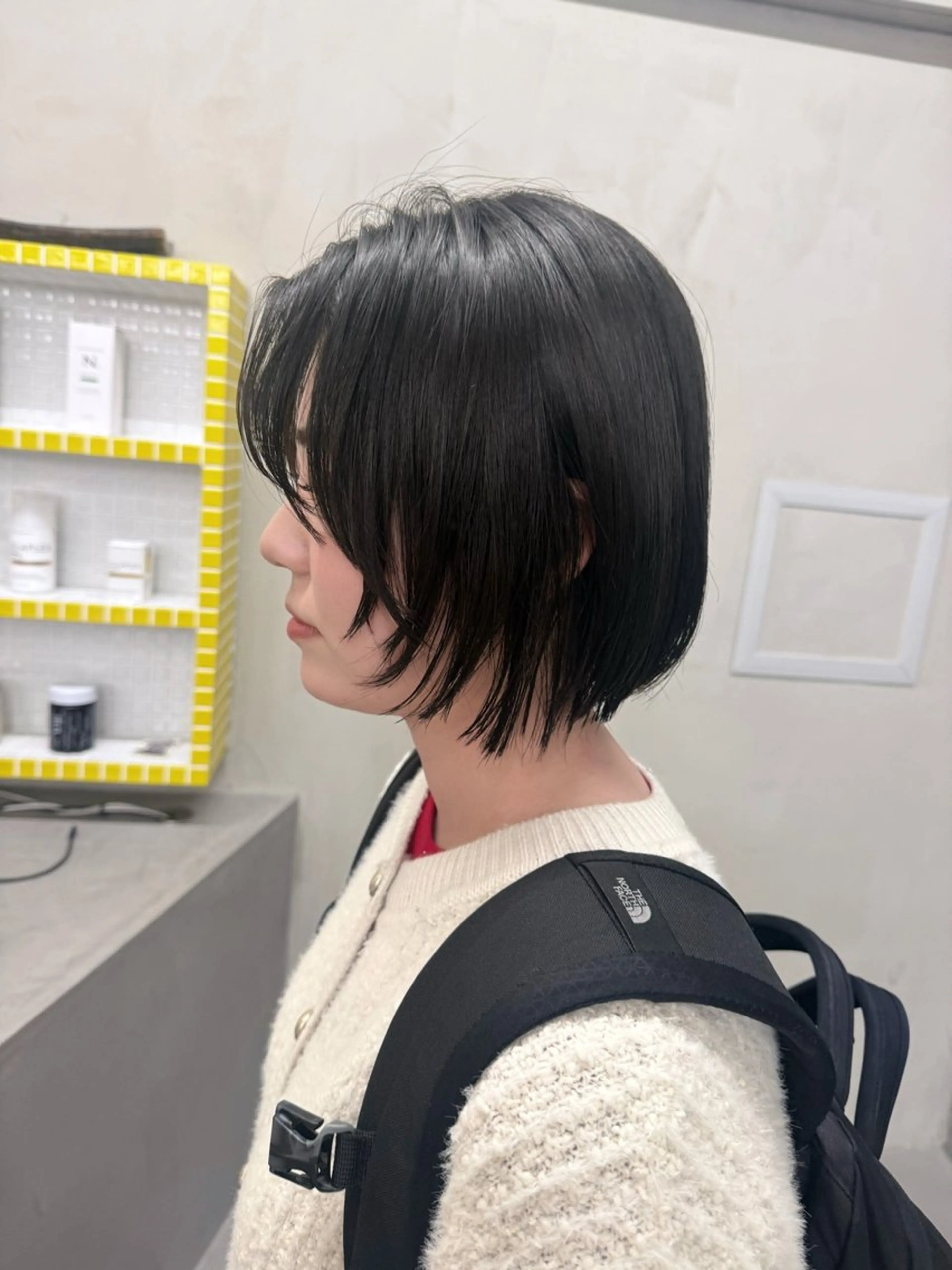ショート ショートボブ アッシュ ボブ ショートヘア カット 誰より丁寧なカット/ 小林輝/レイヤーのヘアスタイル