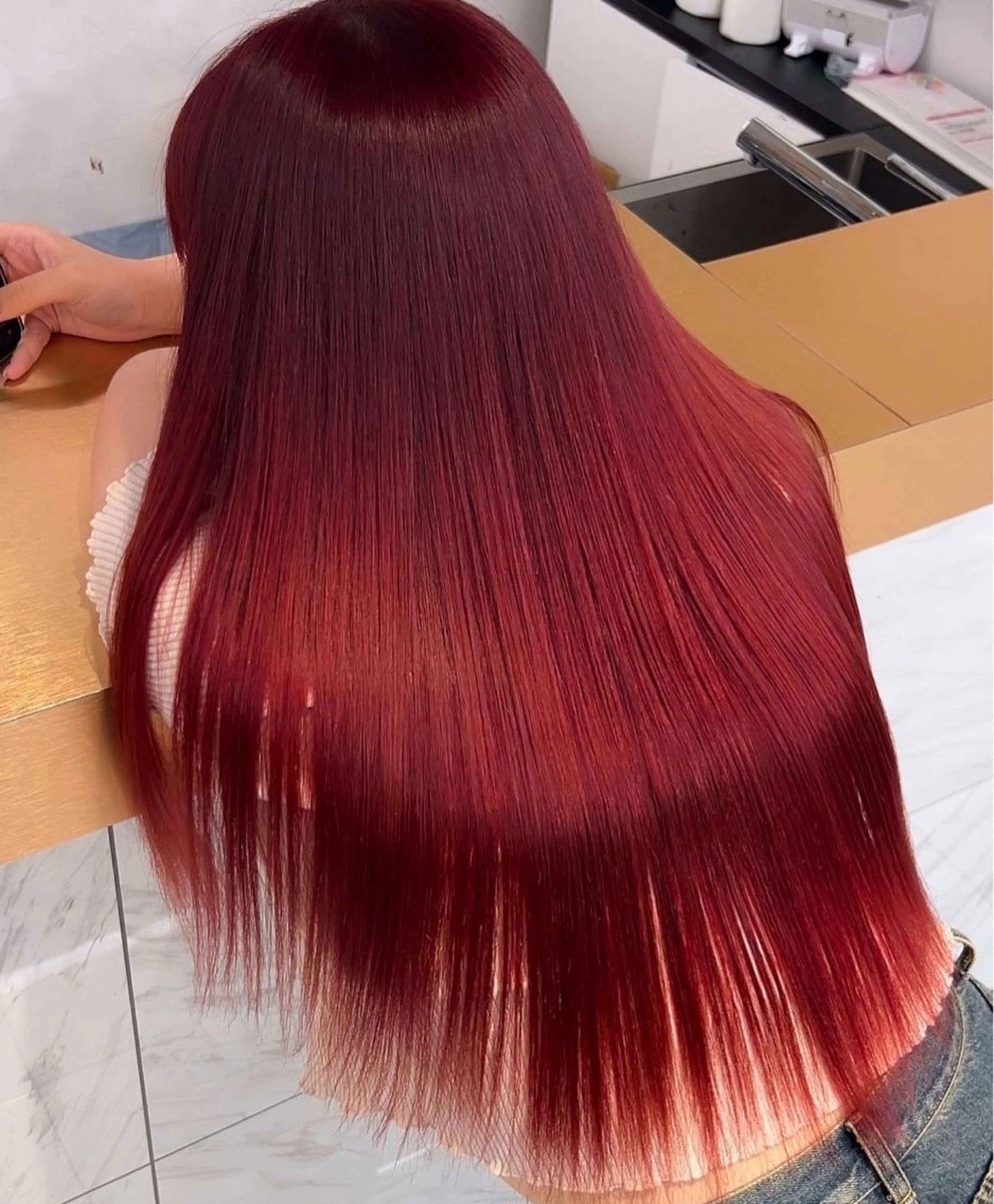 ナチュラルウルフ 九嶋優斗のヘアスタイル
