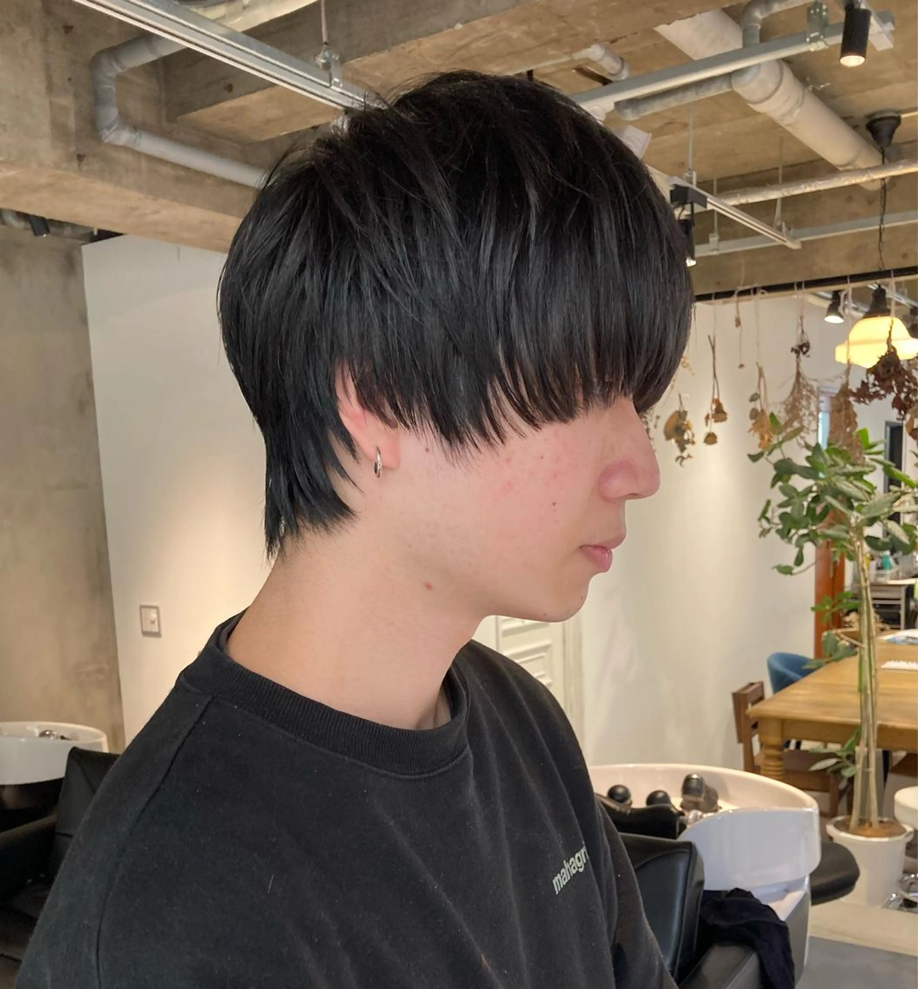 メンズ Chlan岡本 坂本のヘアスタイル