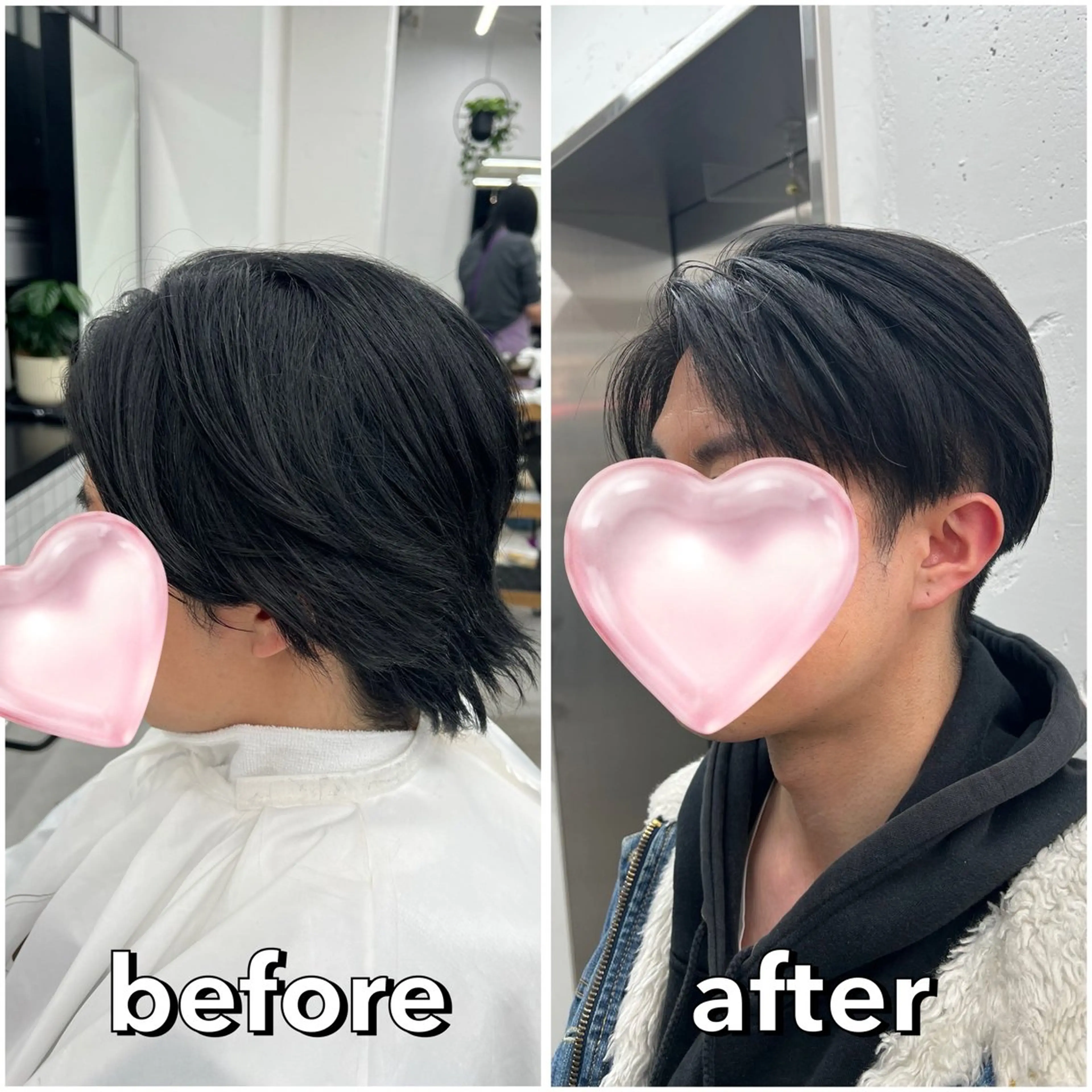 ショート メンズ センターパート マッシュ カット 🌷︎あすか🌷 JILLSTUDIOのヘアスタイル