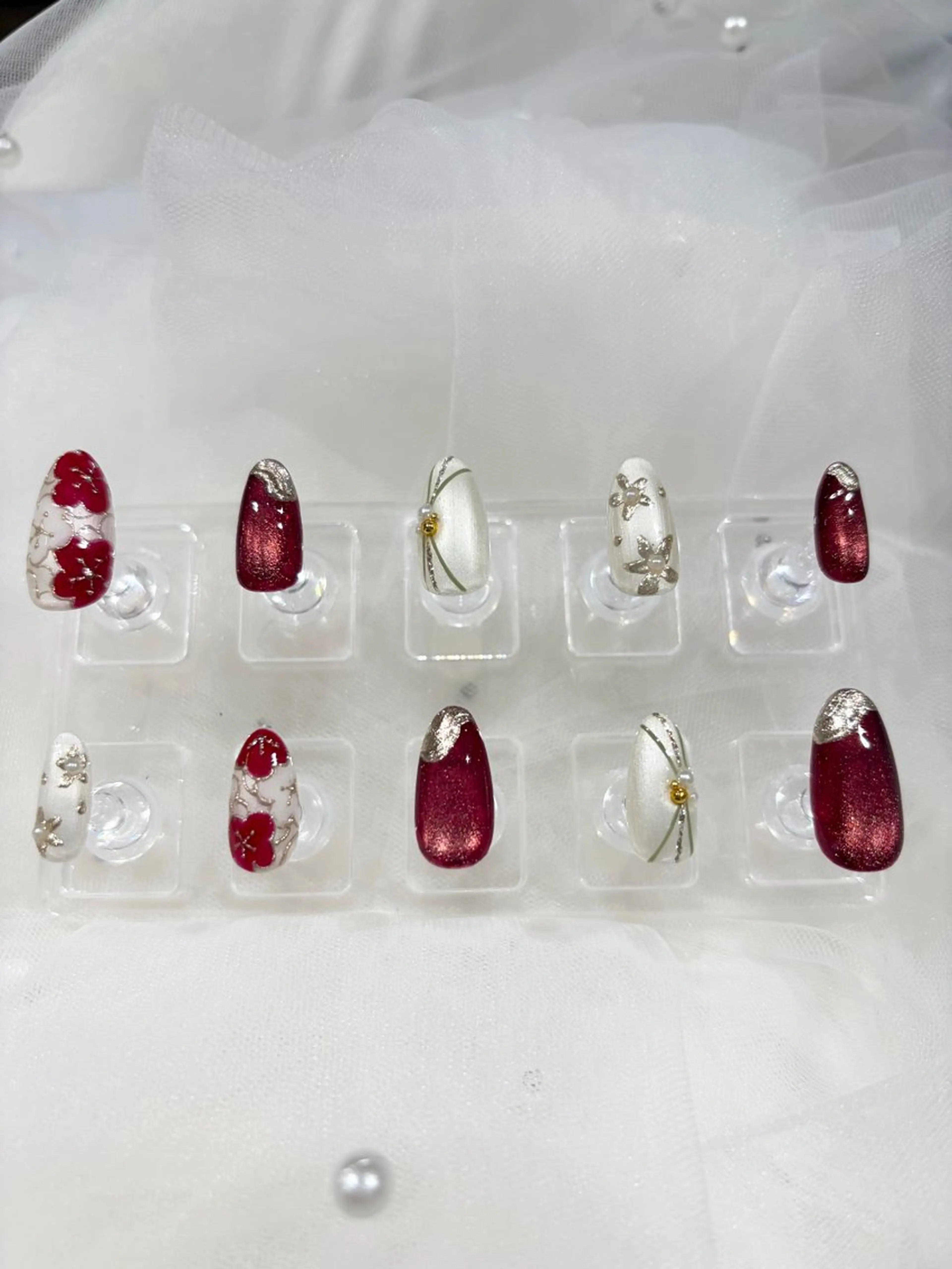 ネイル 成人式 ネイルチップ WOL🌙 momokoのネイルデザイン