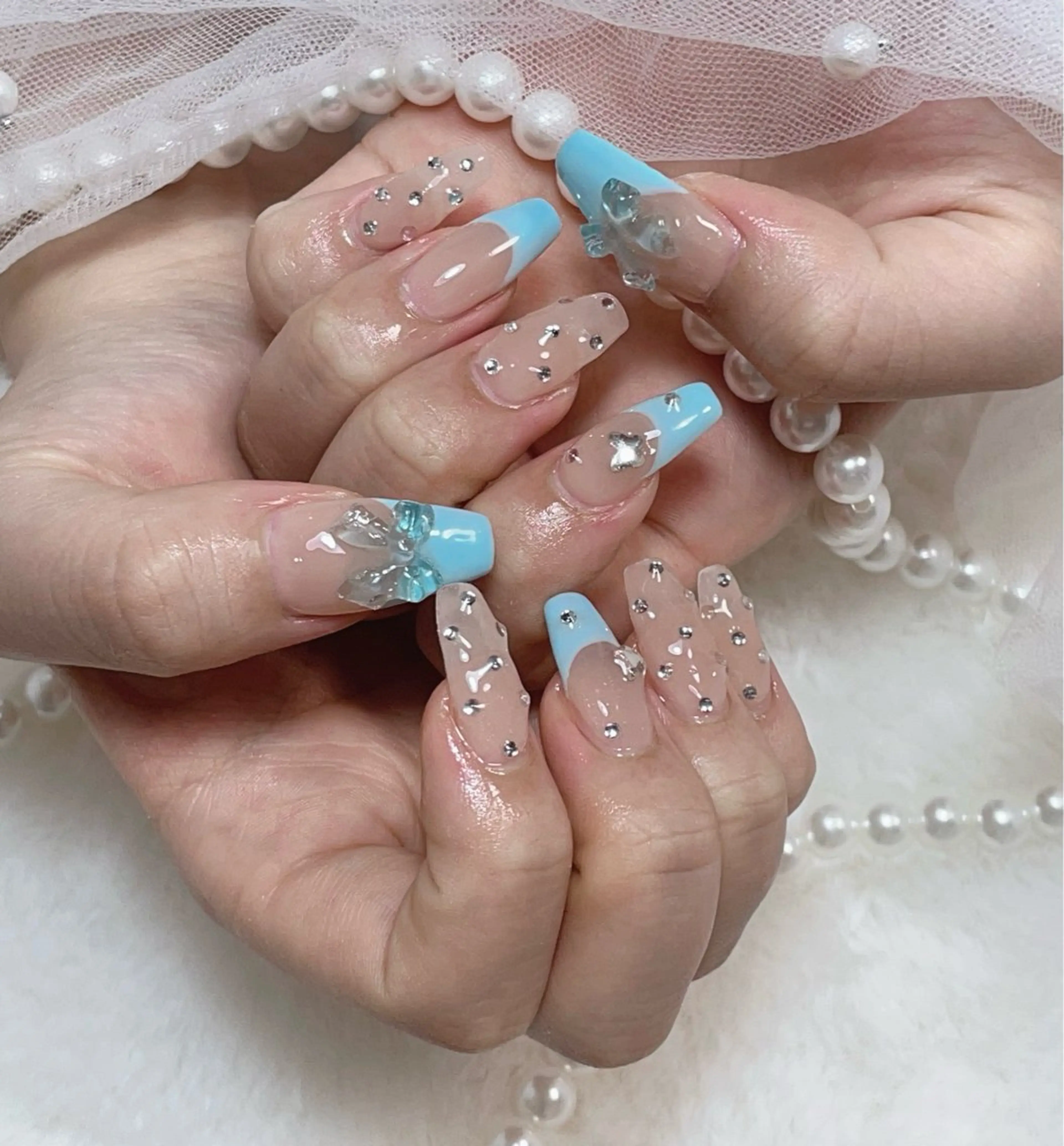 ネイル アートネイル フットネイル ジェルネイル マグネットネイル パラジェル ハンドネイル B·U Nail大宮 長さだし専門店のネイルデザイン