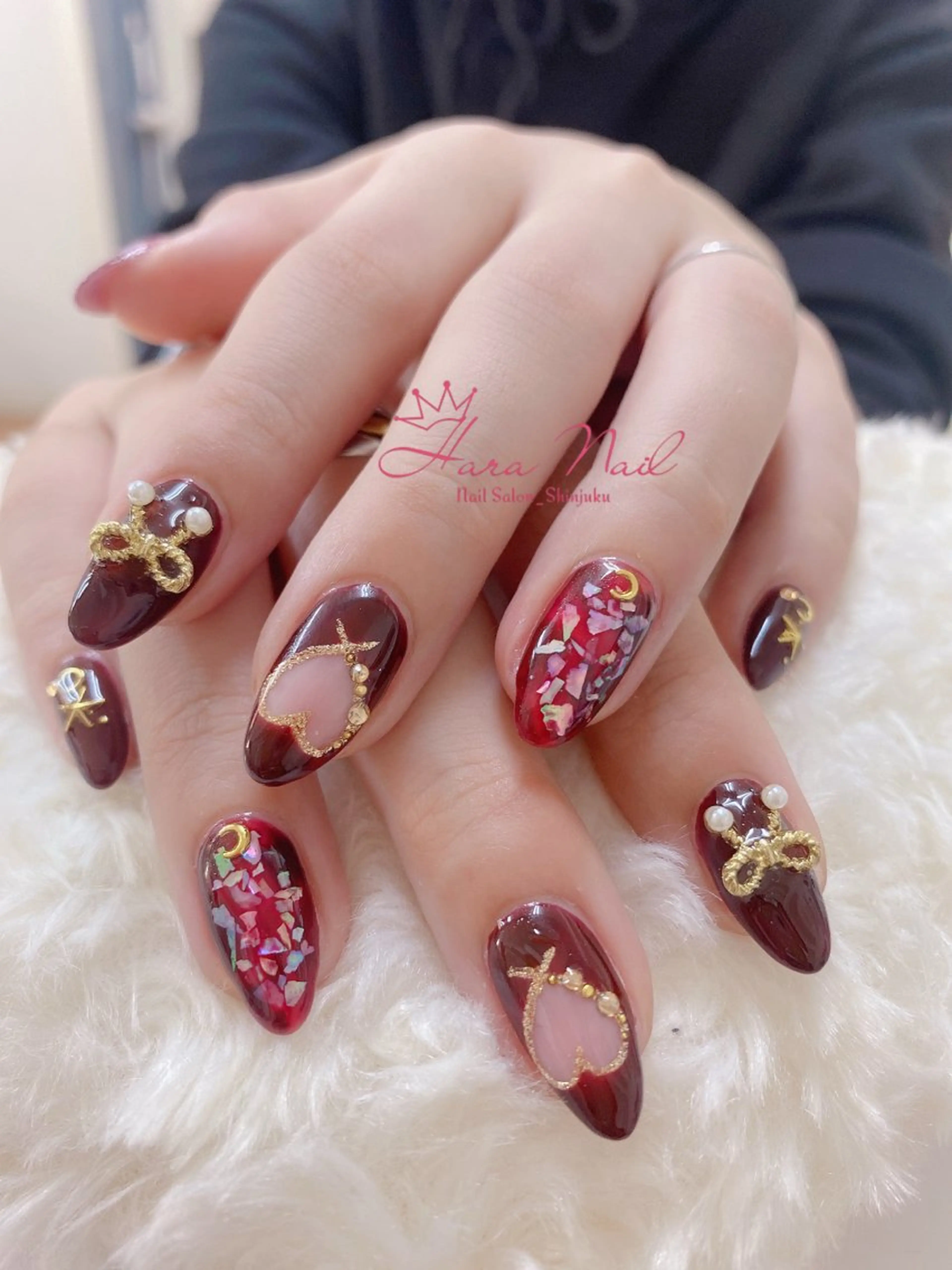 ネイル ハンドネイル ハンドケア Hara Nail 【パラジェル使用】のネイルデザイン