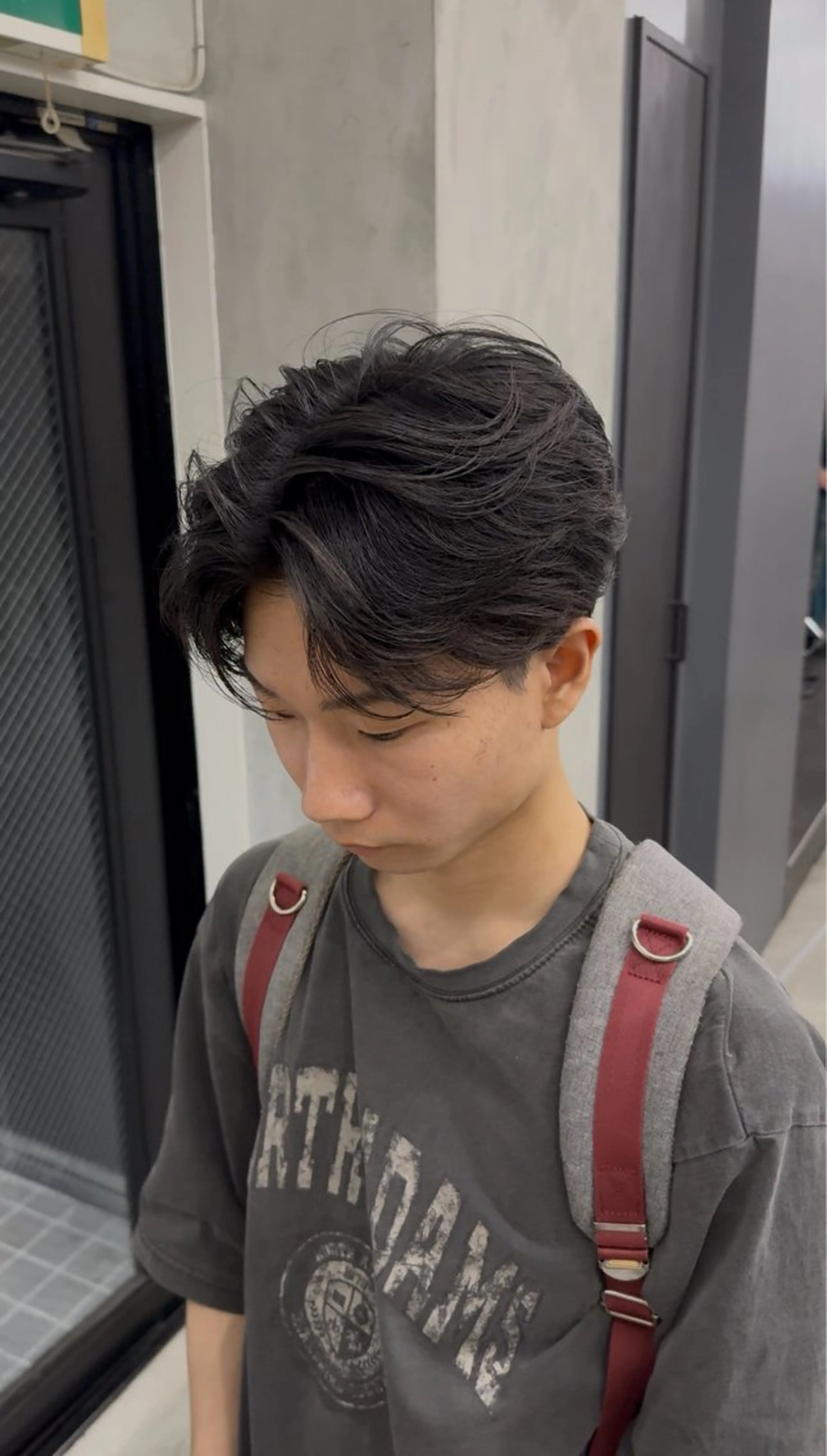 ショート 無料メンズカット ざき【原宿】のヘアスタイル