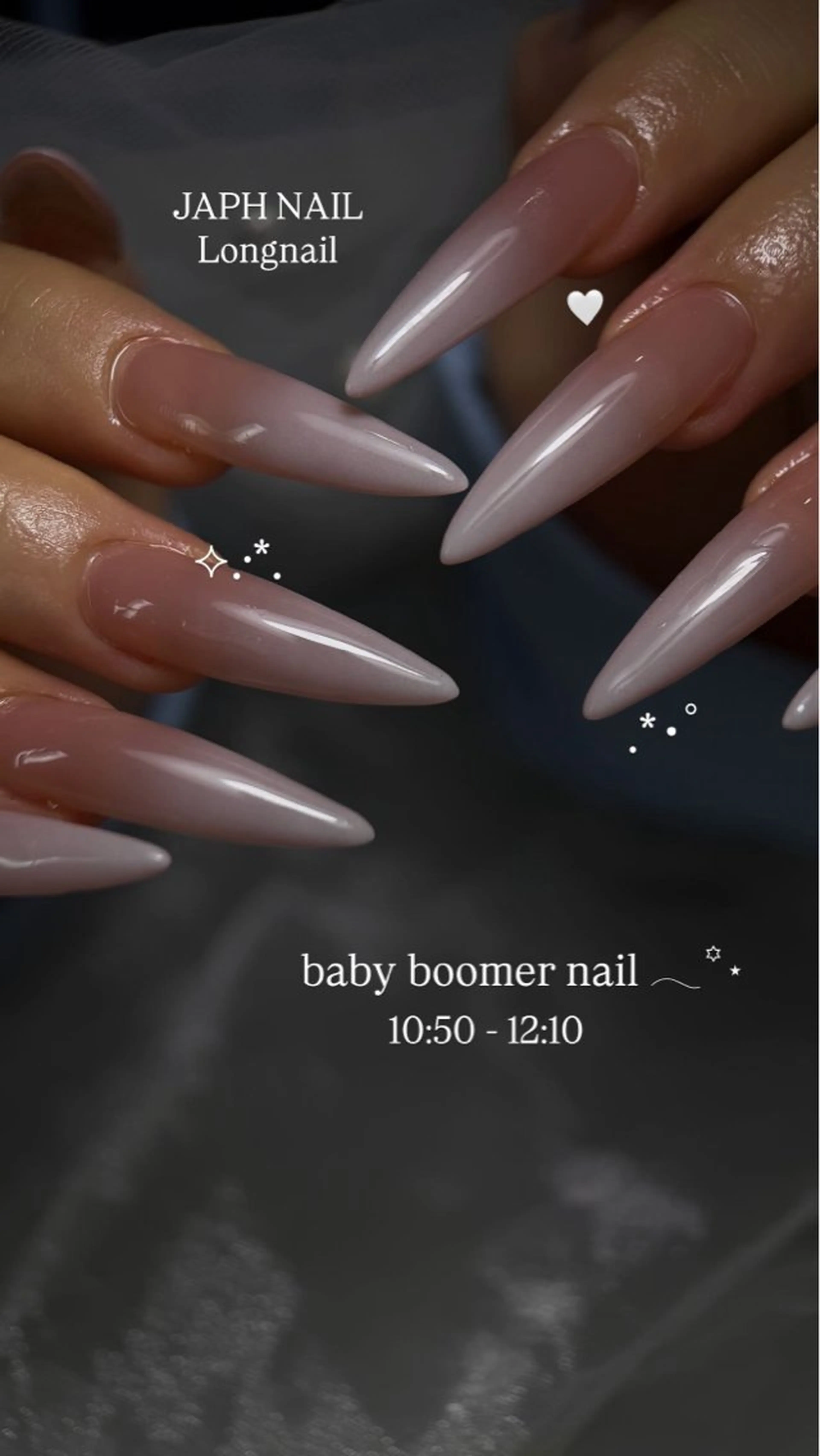 ネイル 韓国ネイル ロングネイル マグネットネイル ネイルチップ ワンホンネイル NailSalon /JAPHのネイルデザイン