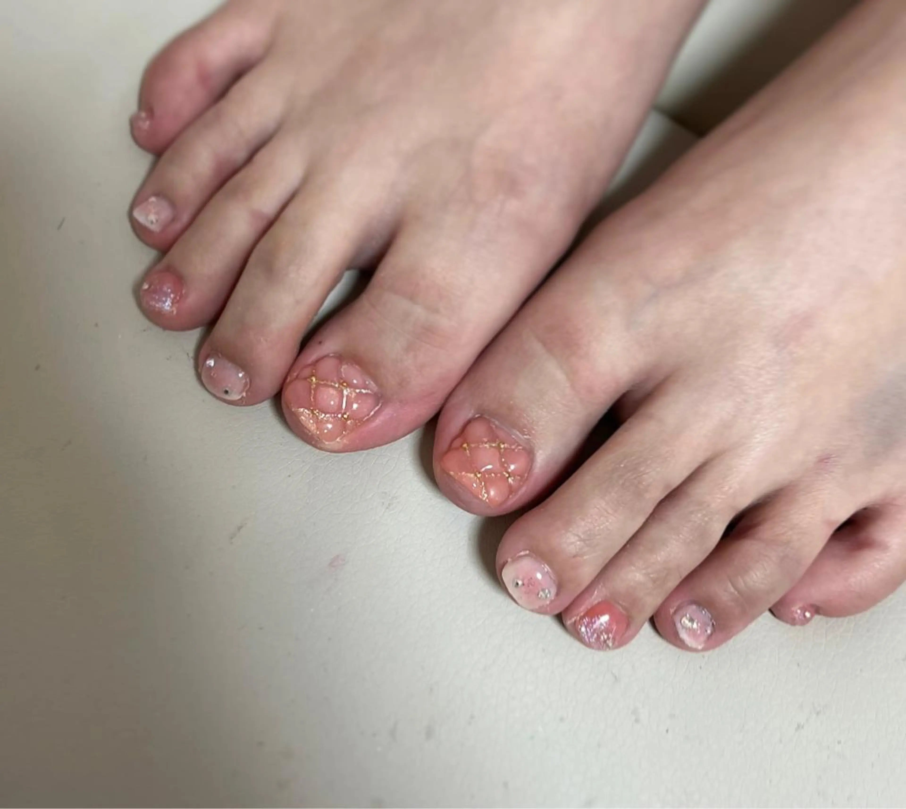 ネイル フットネイル nail M&Tのネイルデザイン