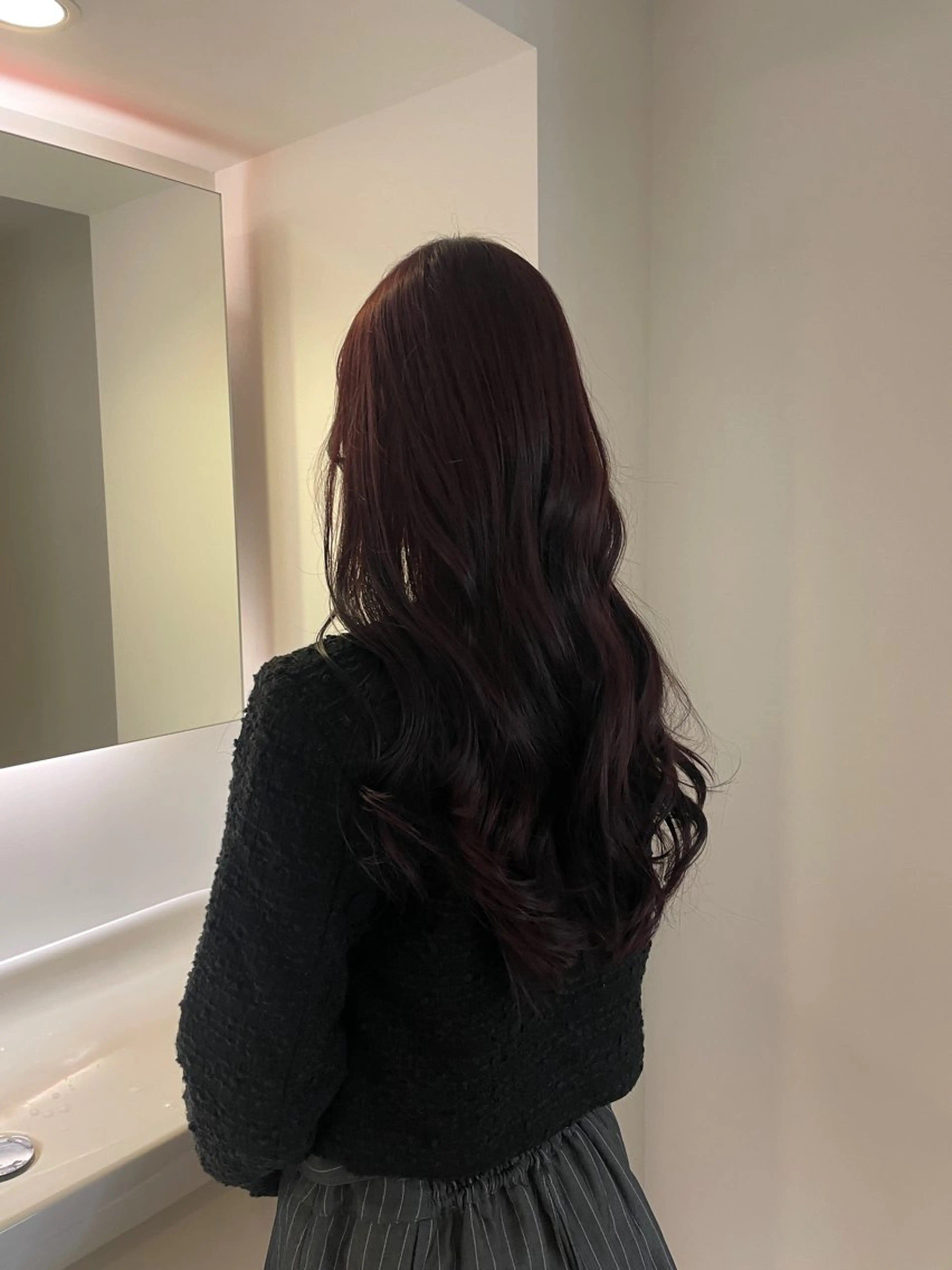 ロング カラー ヘアカラー トーンアップモデル 🐺募集中しょうまのヘアスタイル