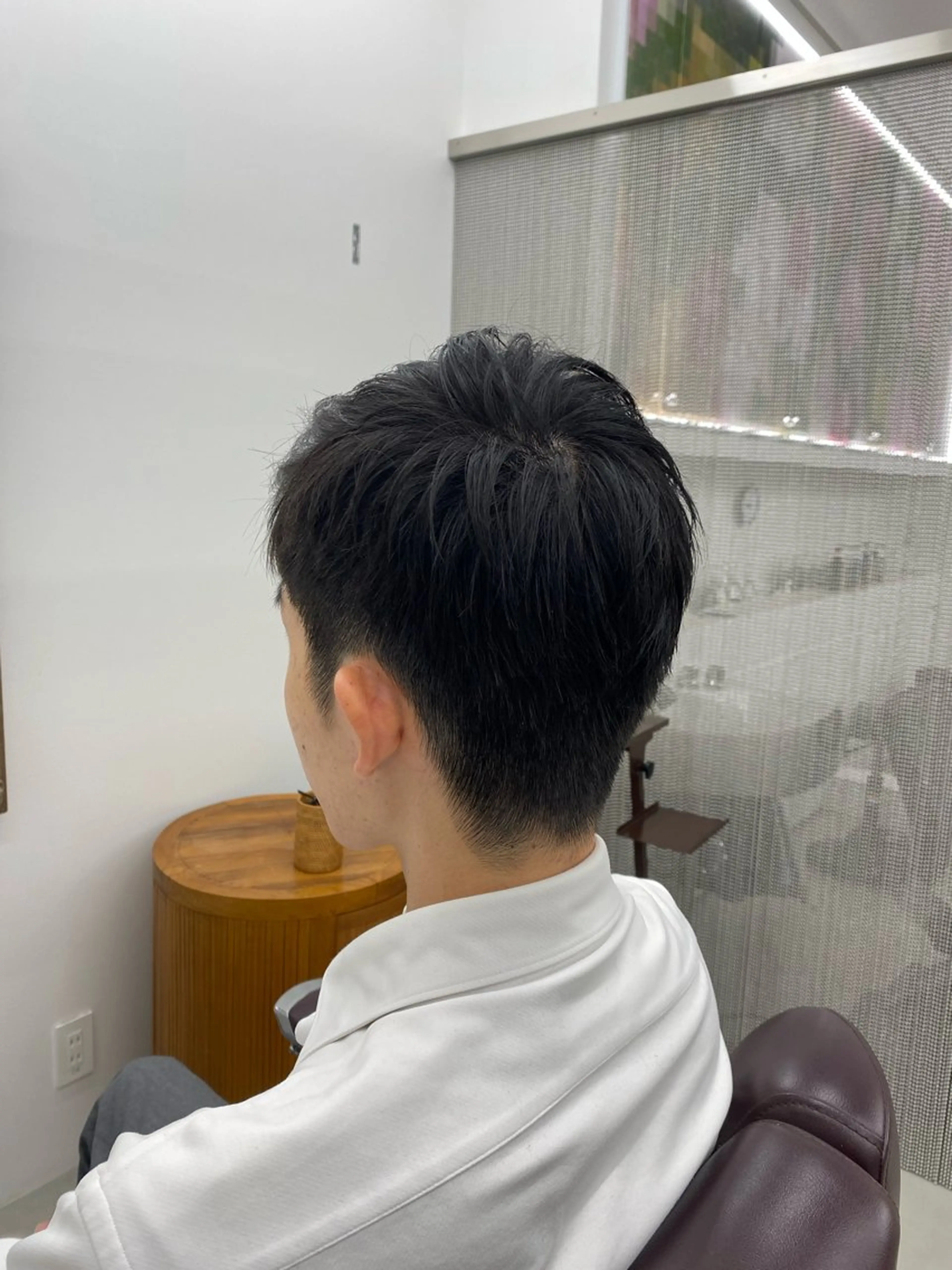 ショート メンズ メンズカット/セ ンターパート/Ryuのヘアスタイル