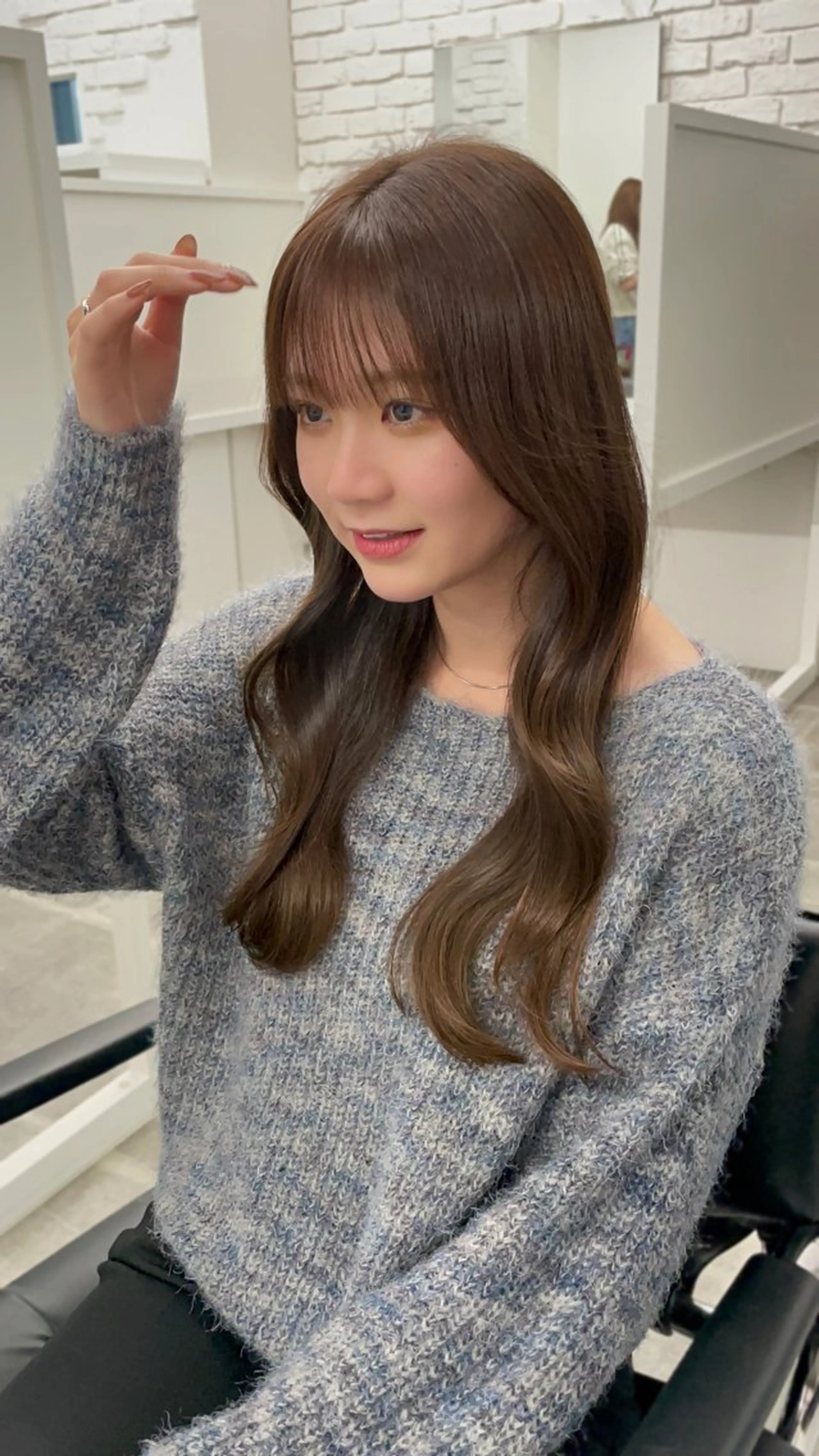 ✨数枠限定✨U25限定カットトリートメント、ロングヘアのレイヤー、顔まわりを作りたい方。早いもの勝ちになりますの写真