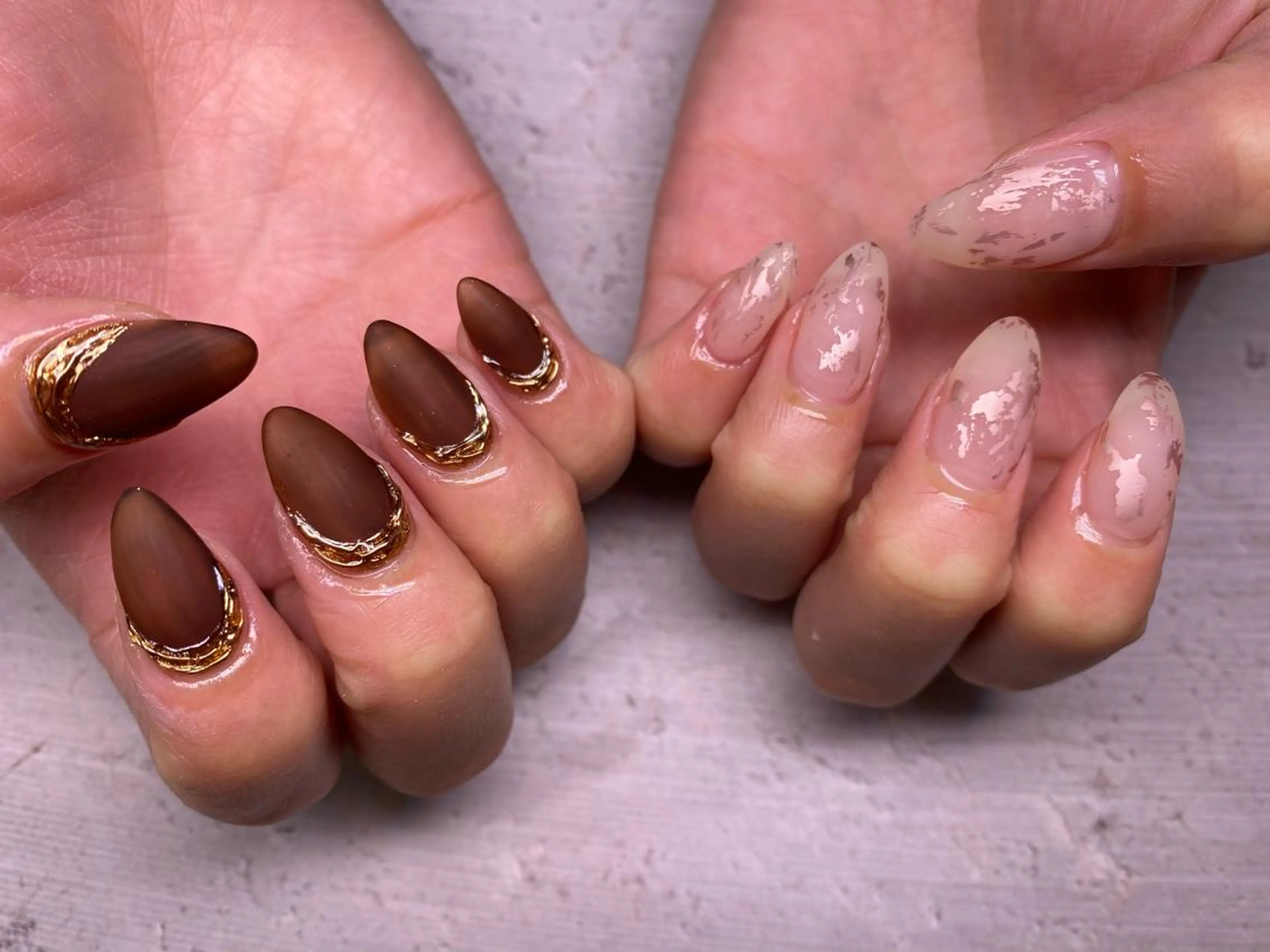 ネイル 高野 梨紗子のネイルデザイン