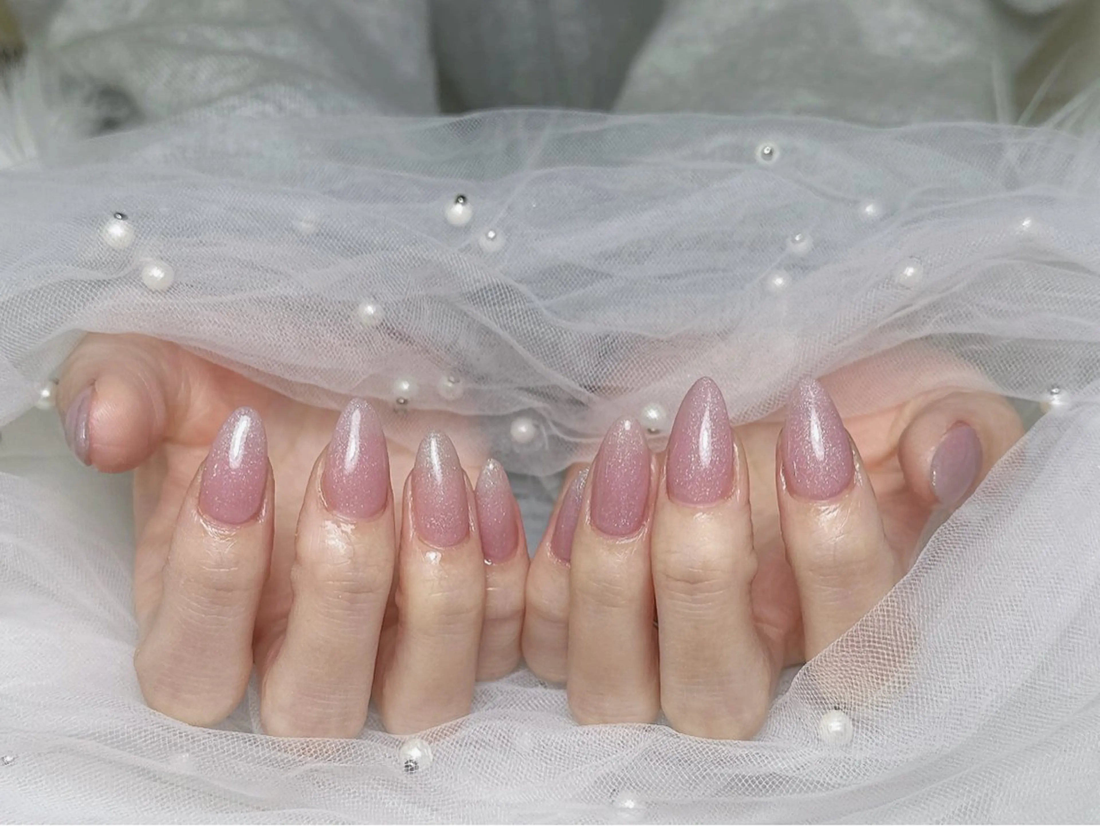 ネイル ハンドネイル Eclat〔ｴｸﾗ〕 MOEKA𝜗𝜚*のネイルデザイン