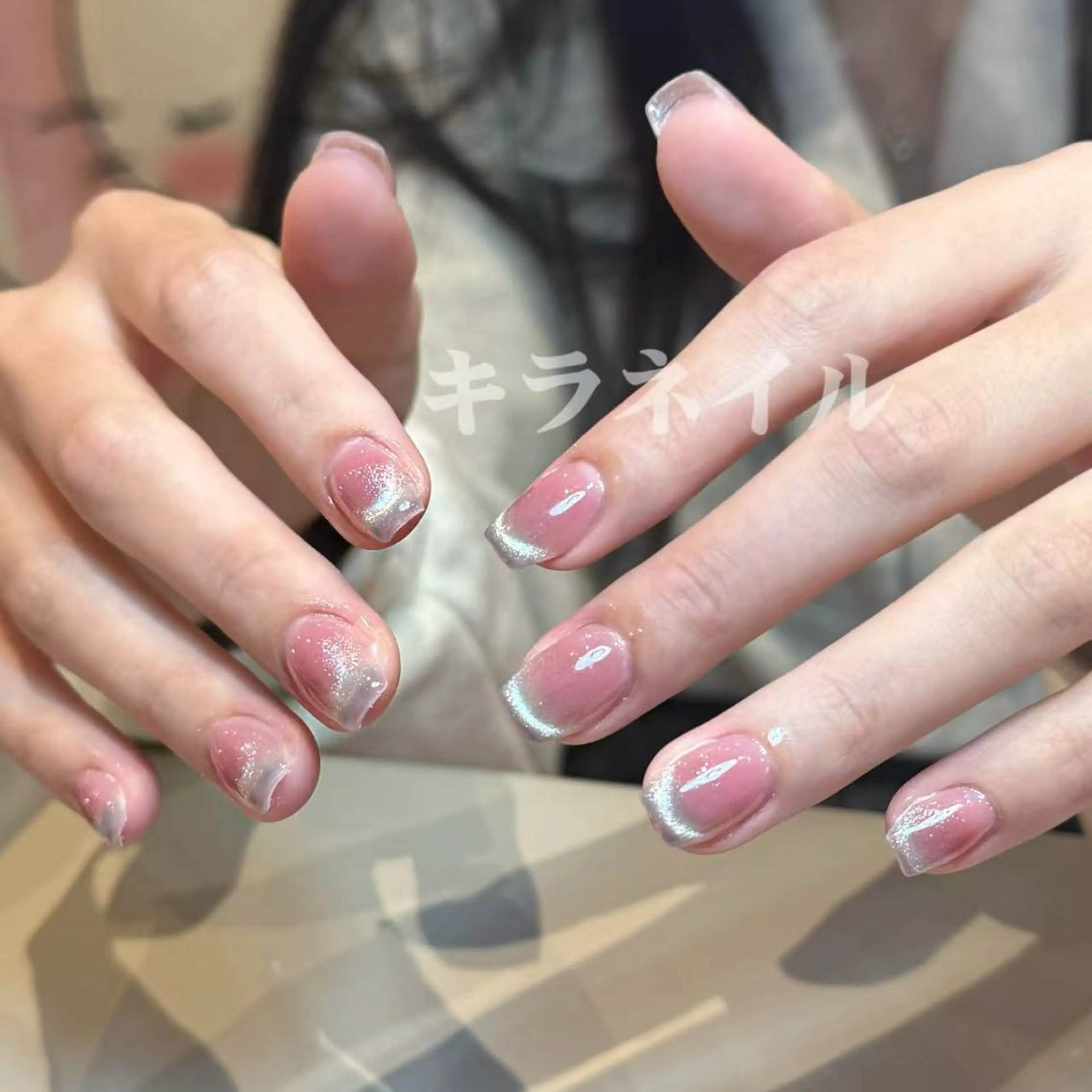 ネイル 🎀kira 長さだし💗モチ最高のネイルデザイン