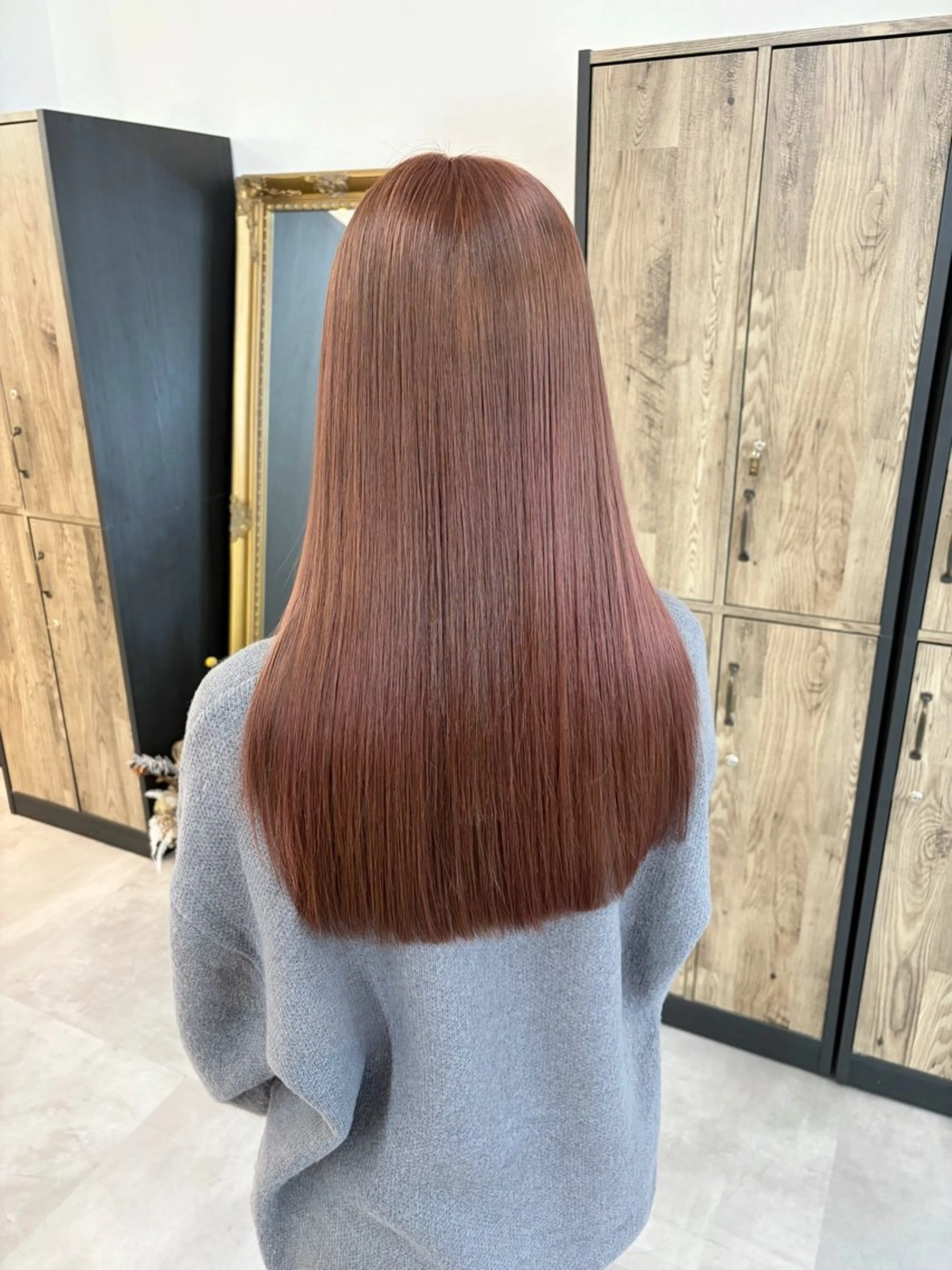 ロング カット ヘアカラー トリートメント 当日予約◎ risaのヘアスタイル
