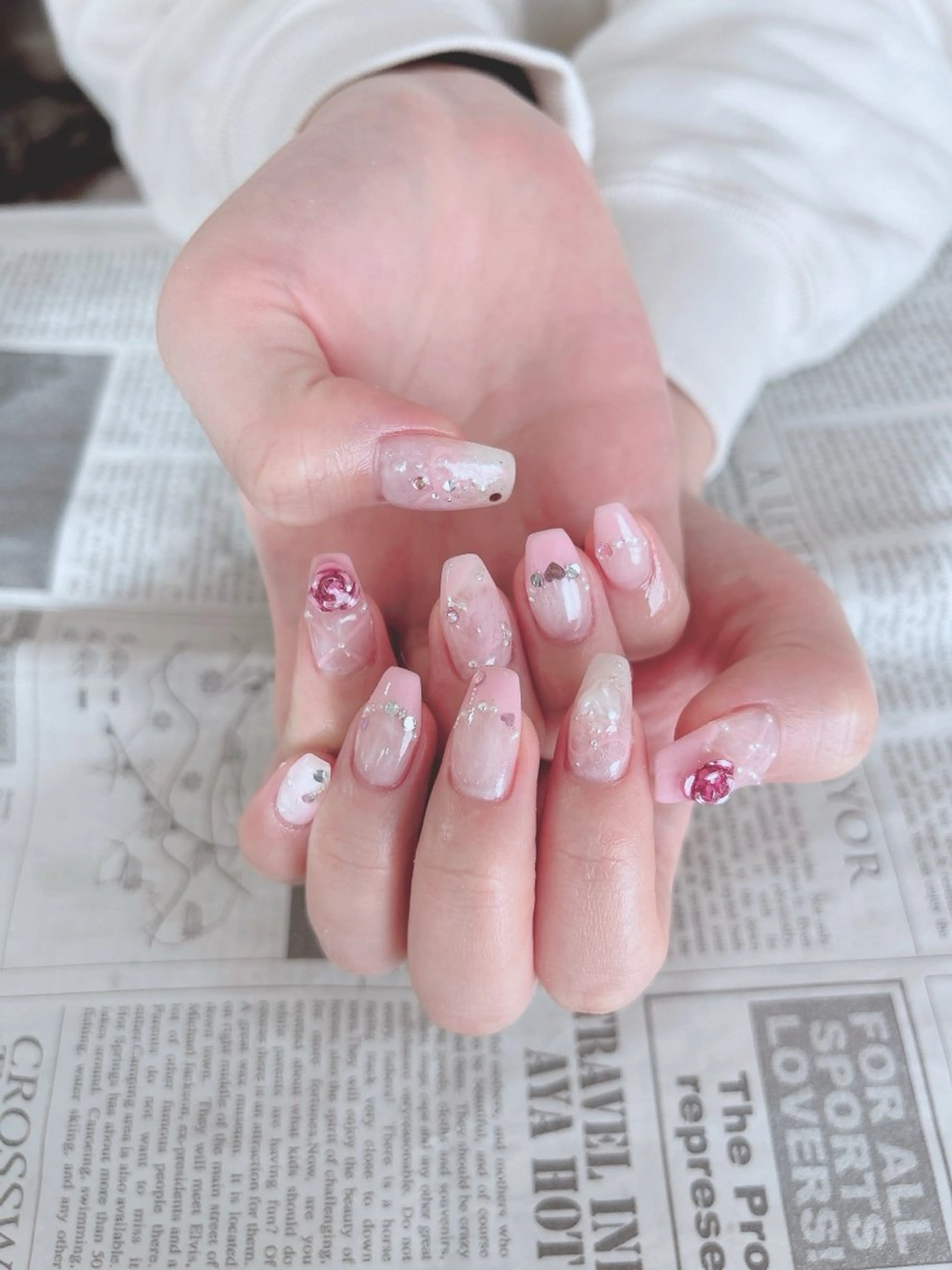 ネイル ハンドネイル ハンドケア 森山 舞のネイルデザイン