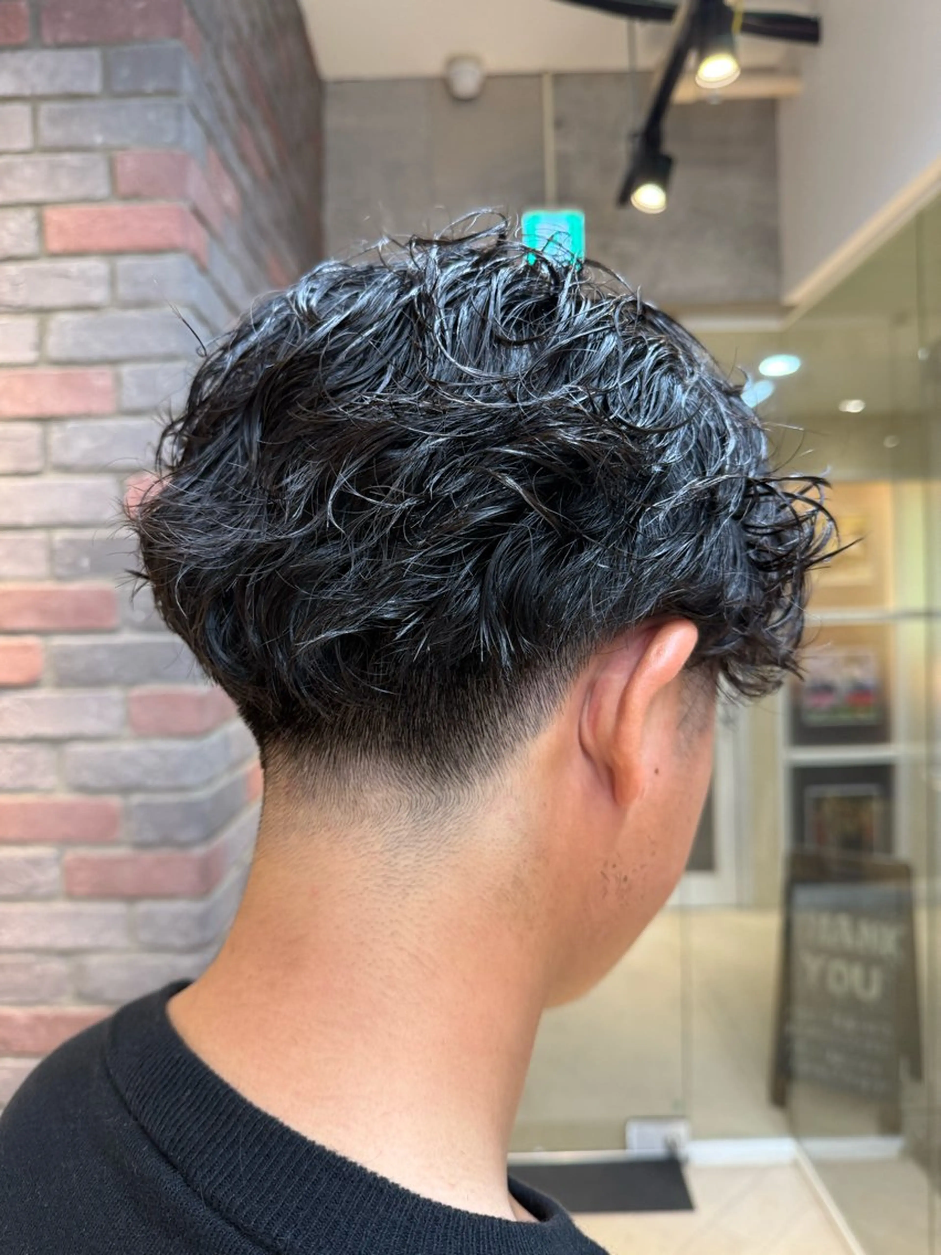 ショート カット パーマ 吉川 慶斗のヘアスタイル