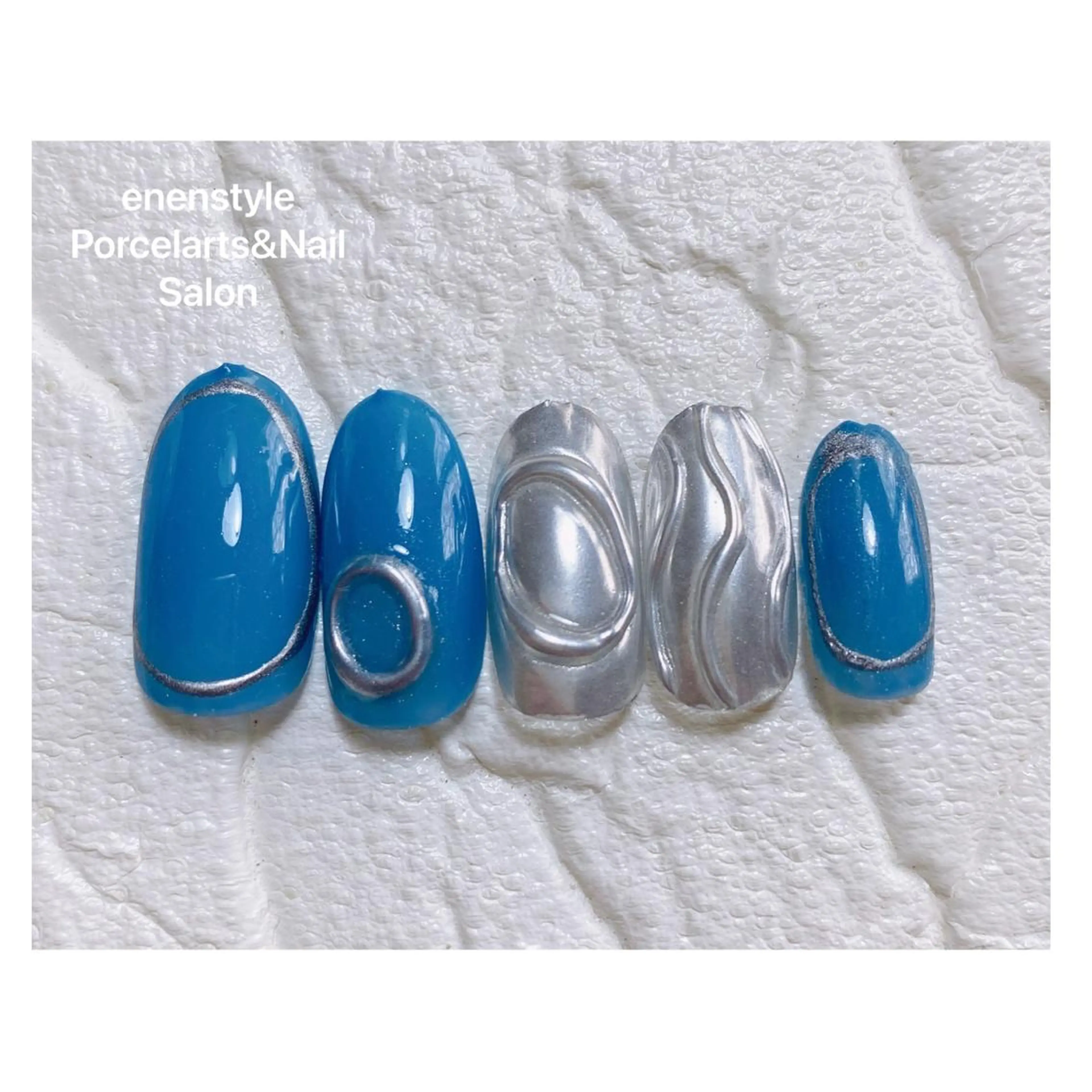 ミディアム ネイル 👑enen style👑のネイルデザイン