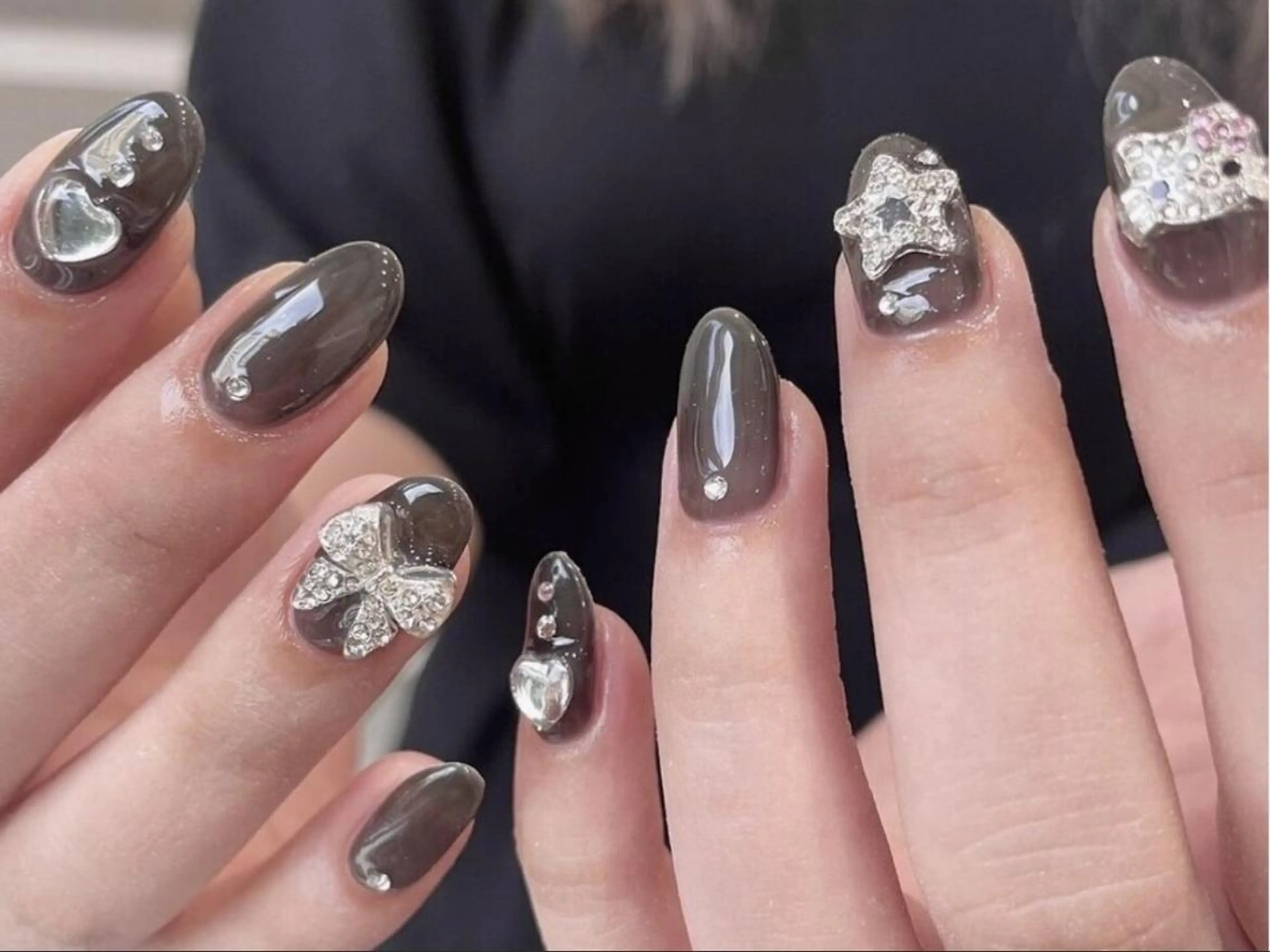 ネイル アートネイル 持ち込み 🎀cute nail🎀トレンドのネイルデザイン