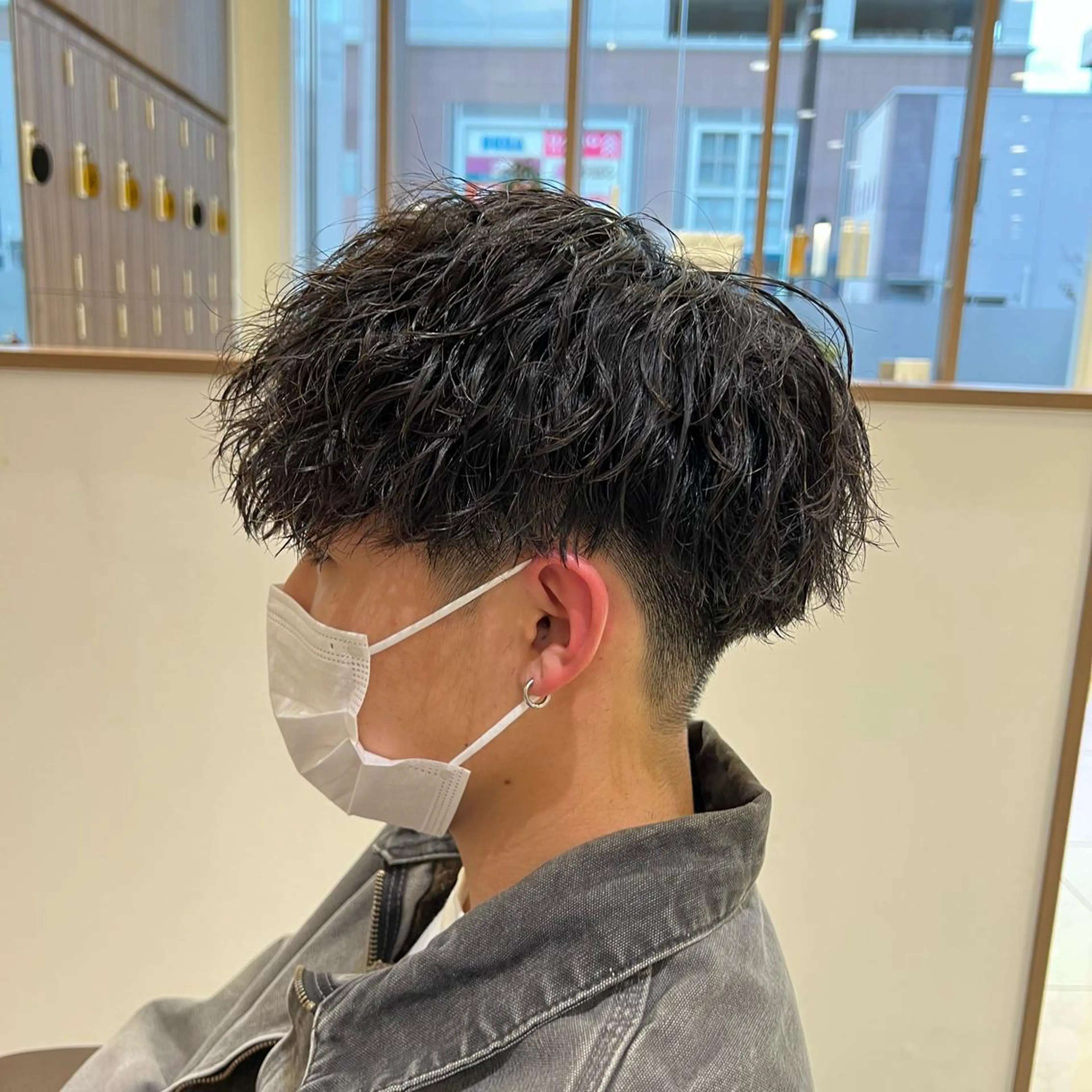 パーマ メンズ カット パーマ メンズ似合わせ特化/ 縮毛矯正/佐野友尉のヘアスタイル