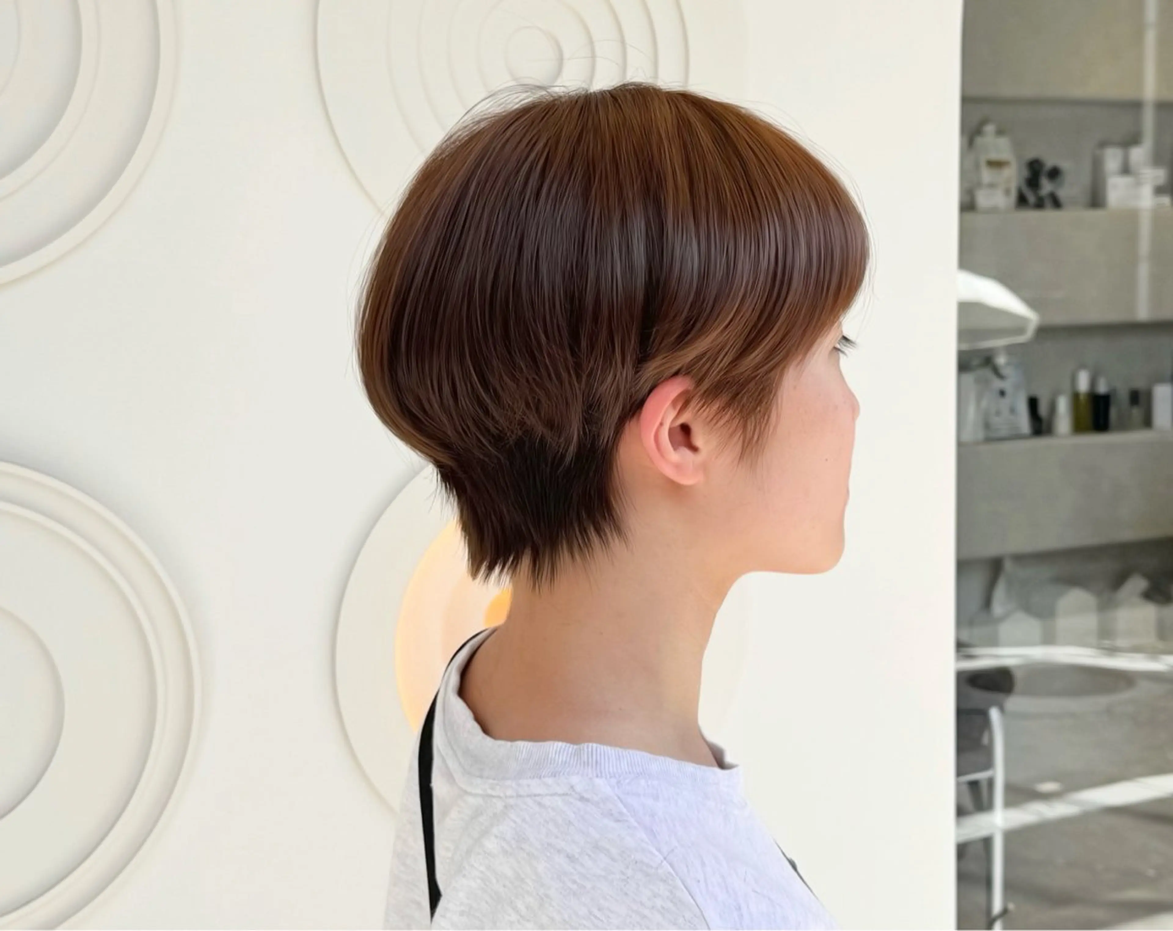 ショート カット 艶レイヤー🍊 加藤隆也のヘアスタイル