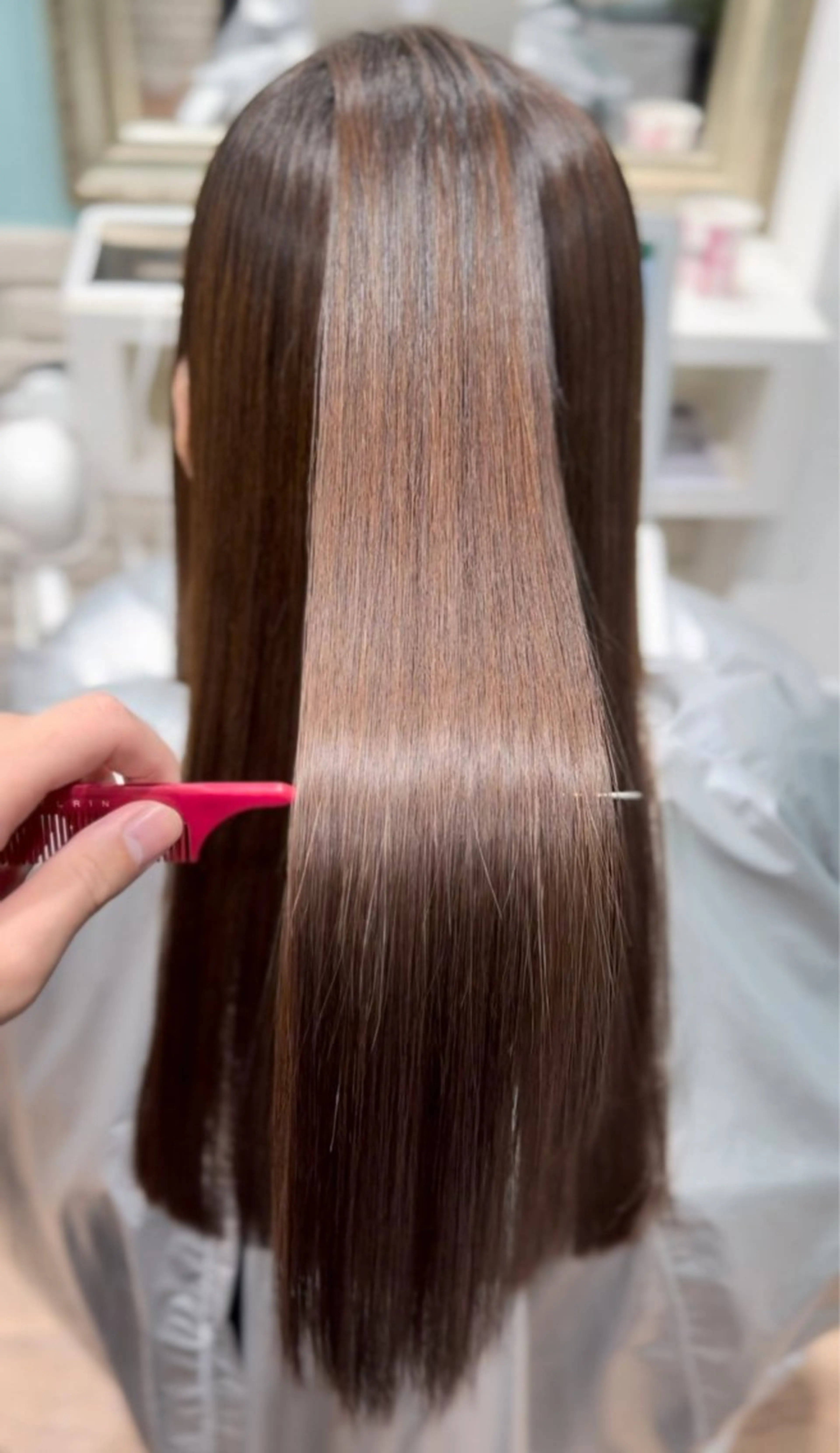 ロング パーマ 縮毛矯正 Ruset所属・ハイトーン/ブリーチ /ボブ特化/SOMAのヘアスタイル