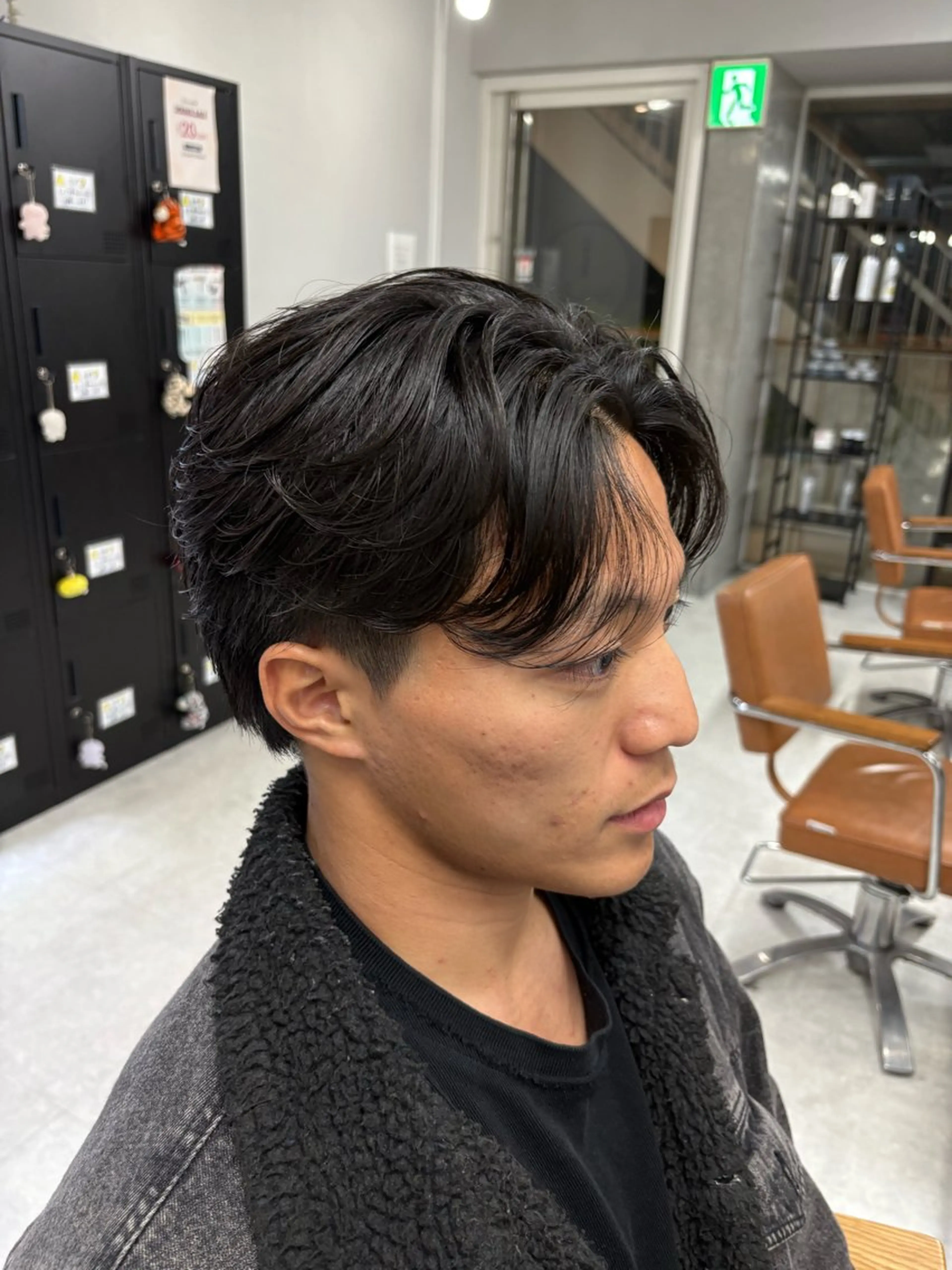 パーマ メンズ メンズパーマ特化 園田　楓莉のヘアスタイル