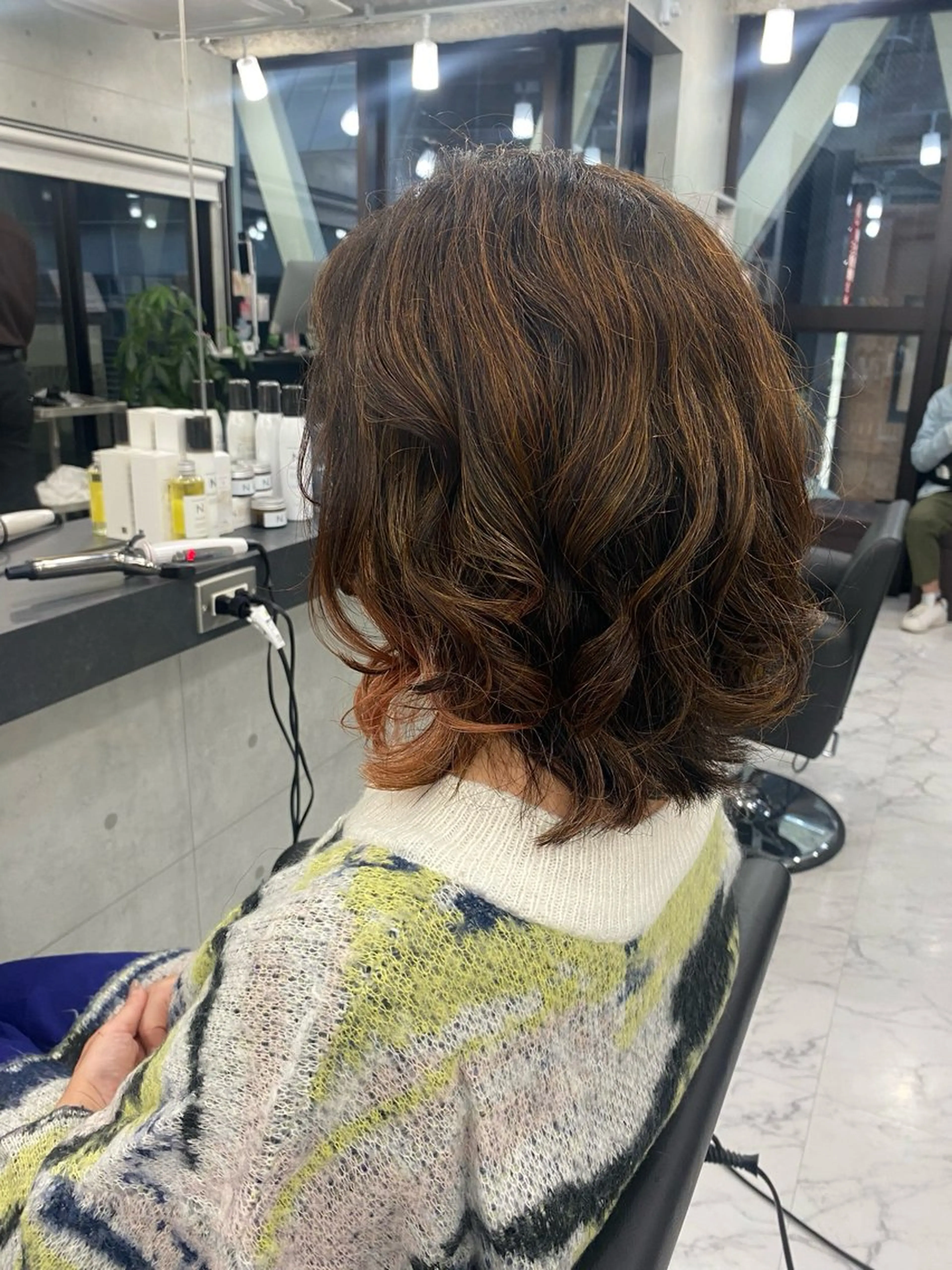 ミディアム Endearing 北澤那未🌟銀座のヘアスタイル