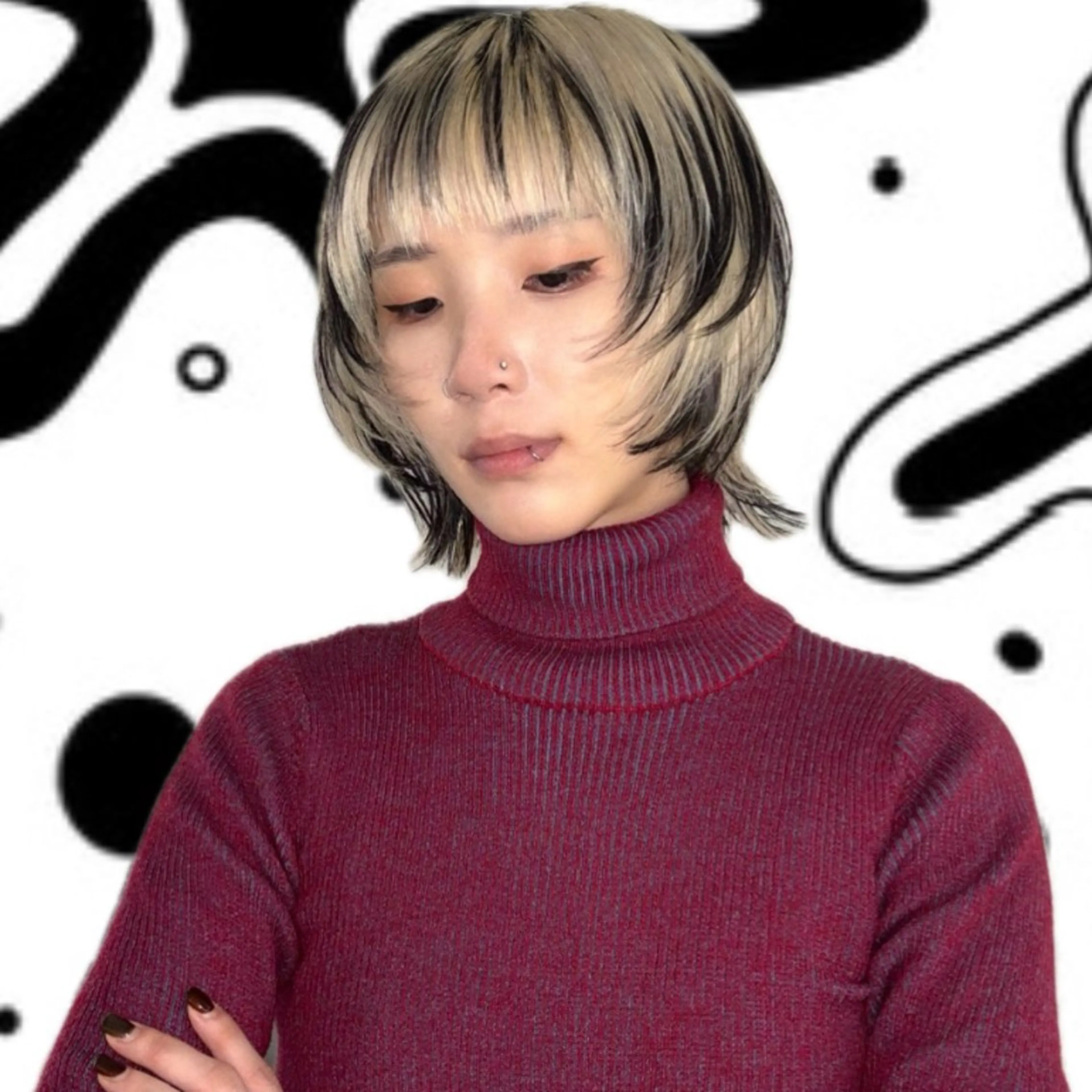 ショート hair salon　丹tan所属・Rena✴︎トレンド ×スタンダードMIXのヘアスタイル