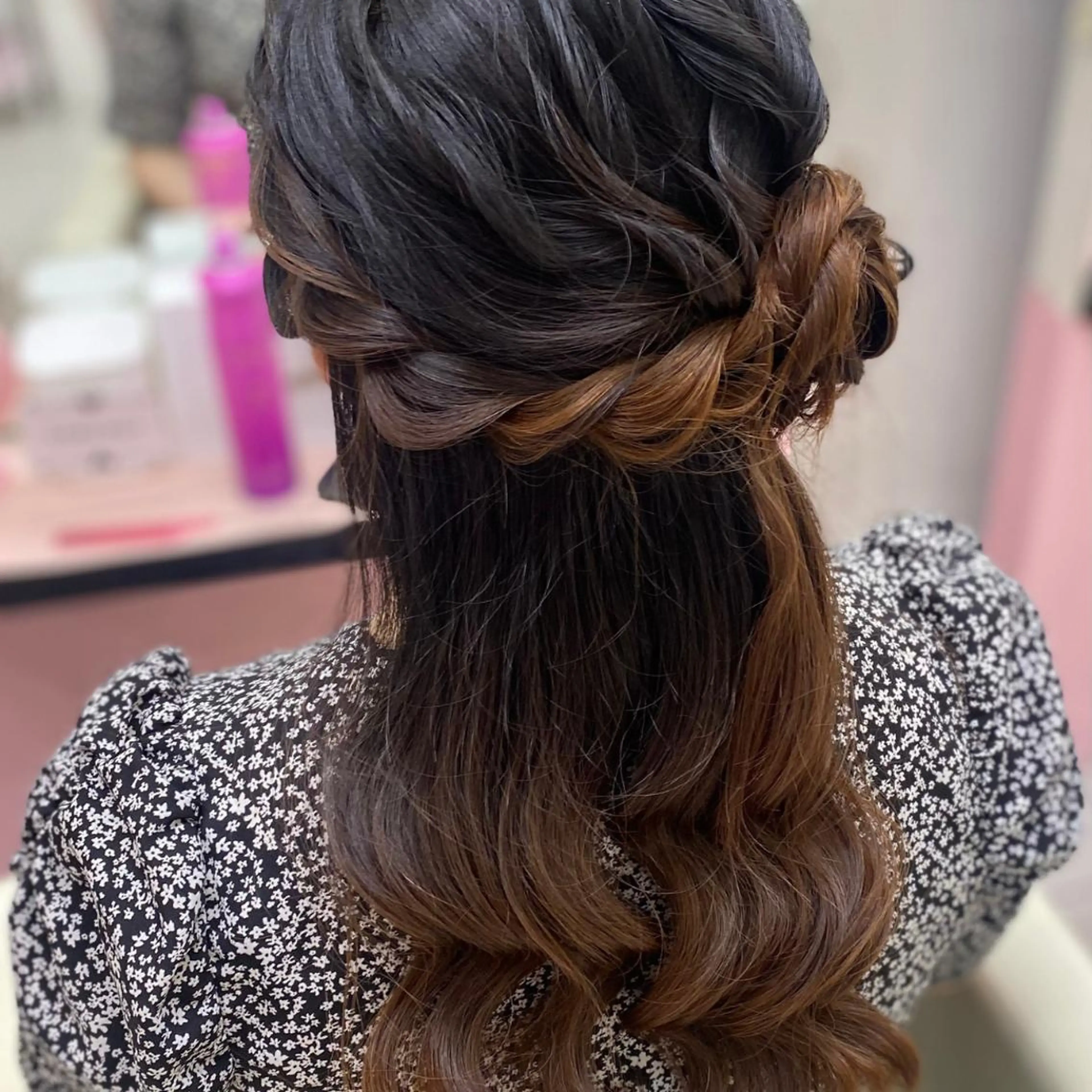 ヘアアレンジ season エクステ/ヘアカラーのヘアスタイル